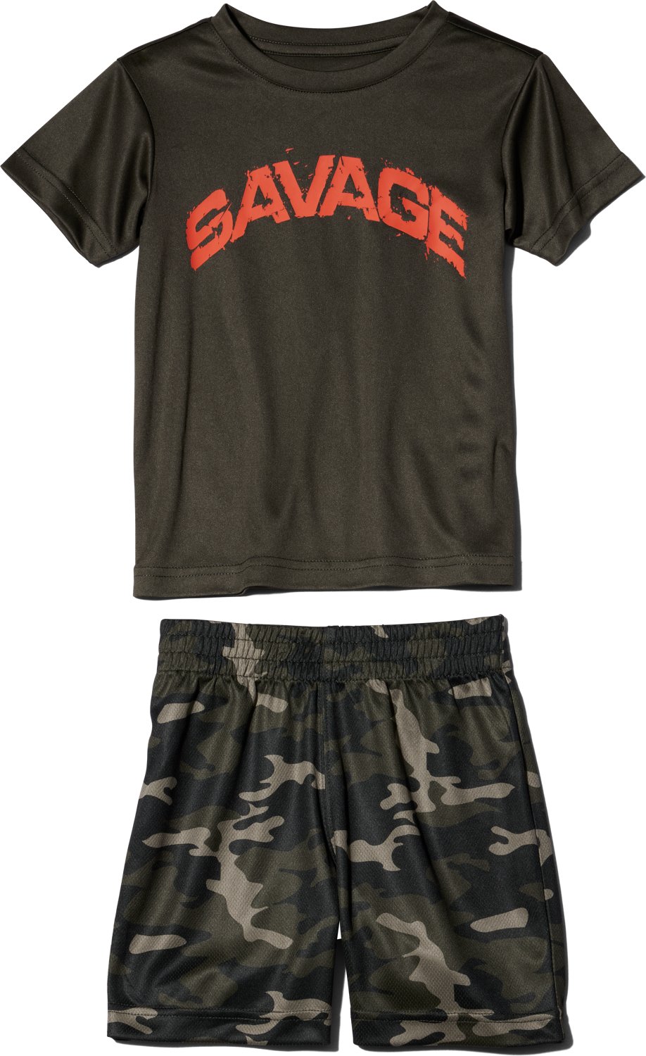 BCG Boys' 4-7 Savage Short Sleeve 2-Piece Set