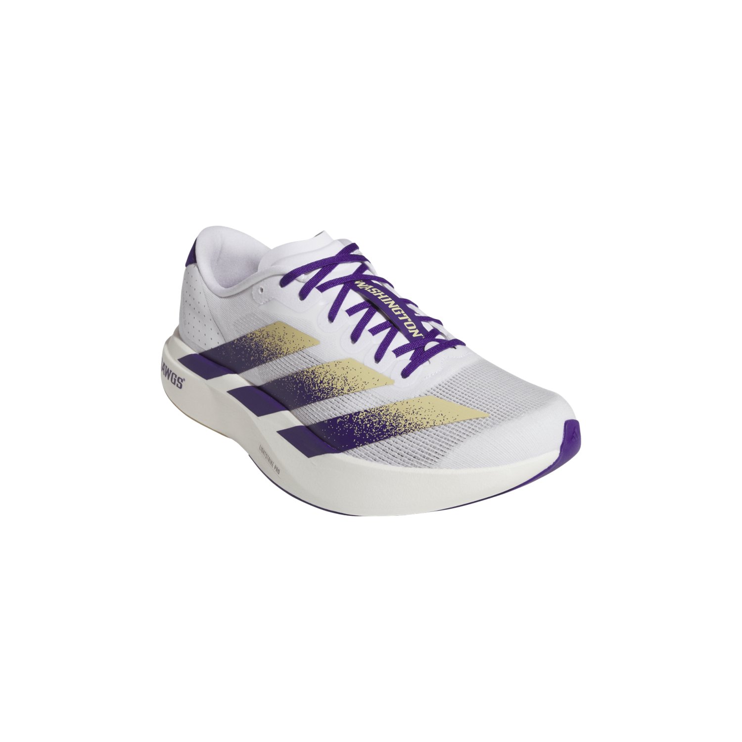 Adidas Adult Washington Huskies Adizero Evo SL Running Shoe - view number 3