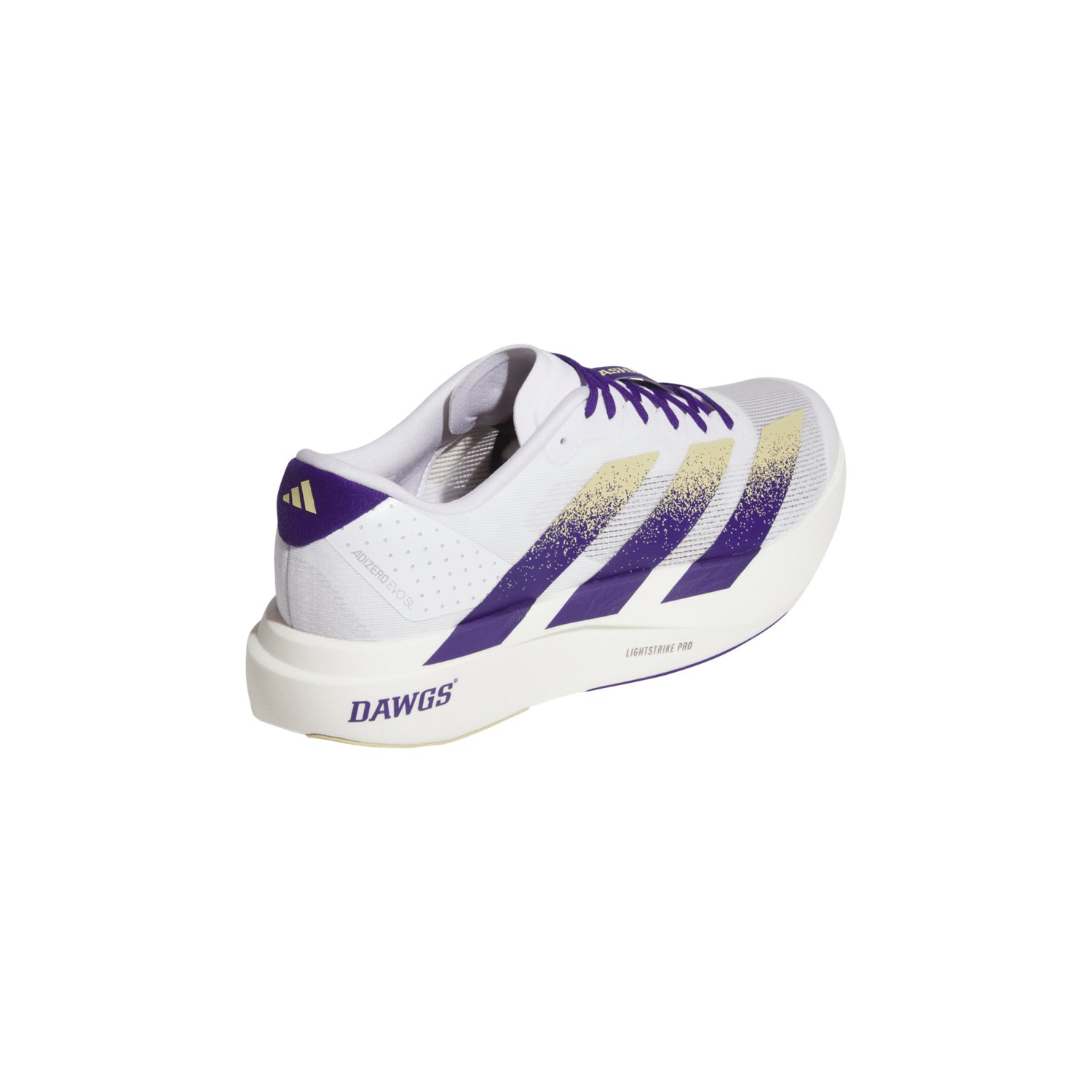 Adidas Adult Washington Huskies Adizero Evo SL Running Shoe - view number 4