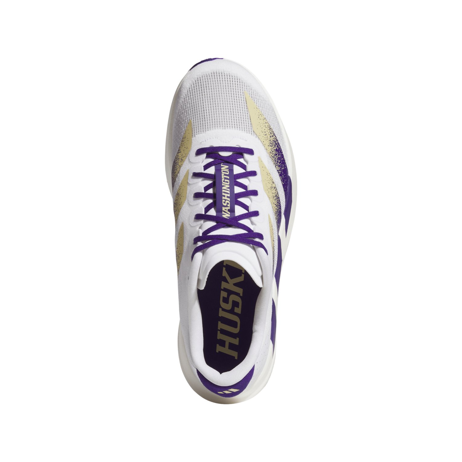 Adidas Adult Washington Huskies Adizero Evo SL Running Shoe - view number 5