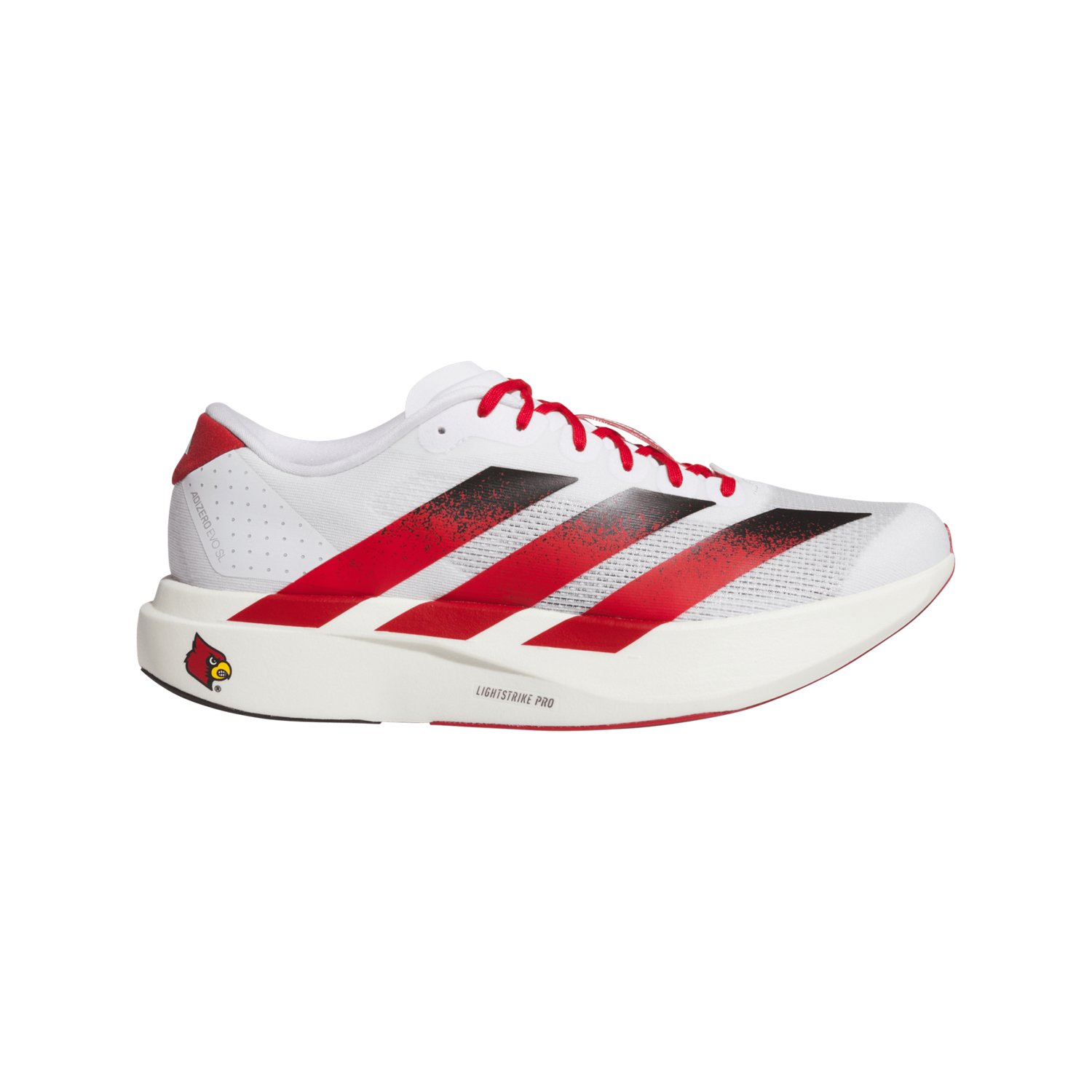 Adidas Adult Louisville Cardinals Adizero Evo SL Running Shoe
