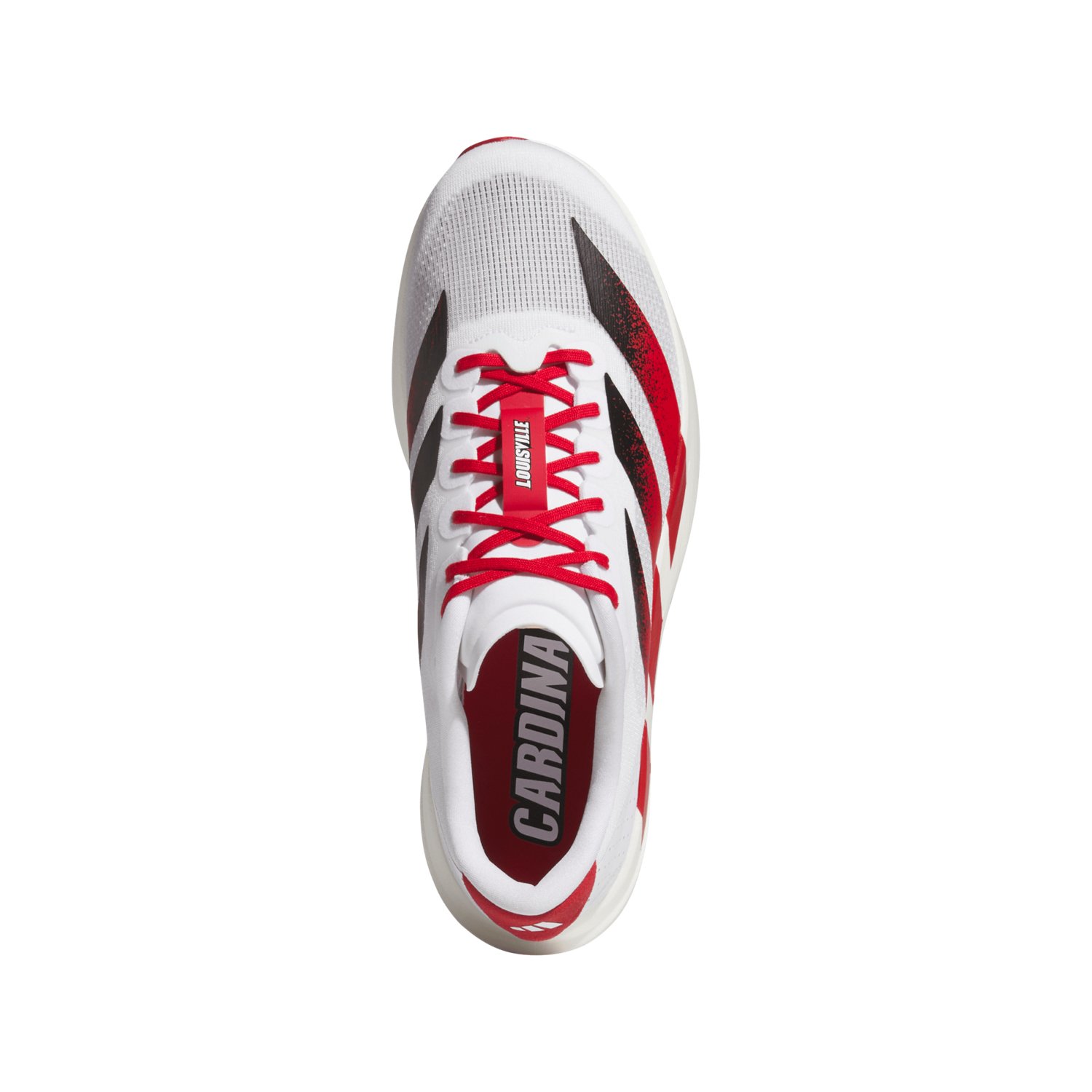 Adidas Adult Louisville Cardinals Adizero Evo SL Running Shoe - view number 5