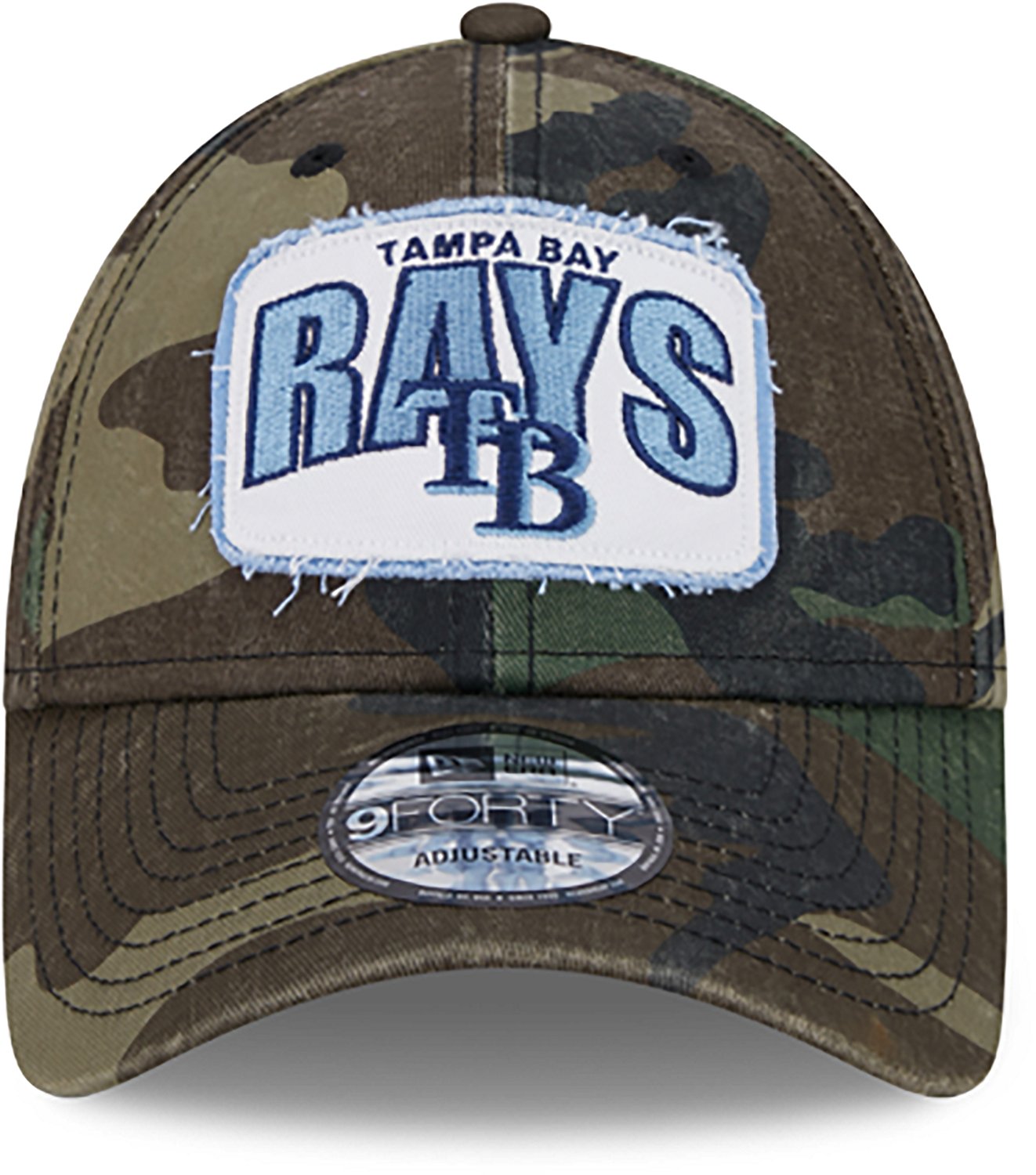 New Era Men's Tampa Bay Rays Camo Game Day 9FORTY Cap - view number 2