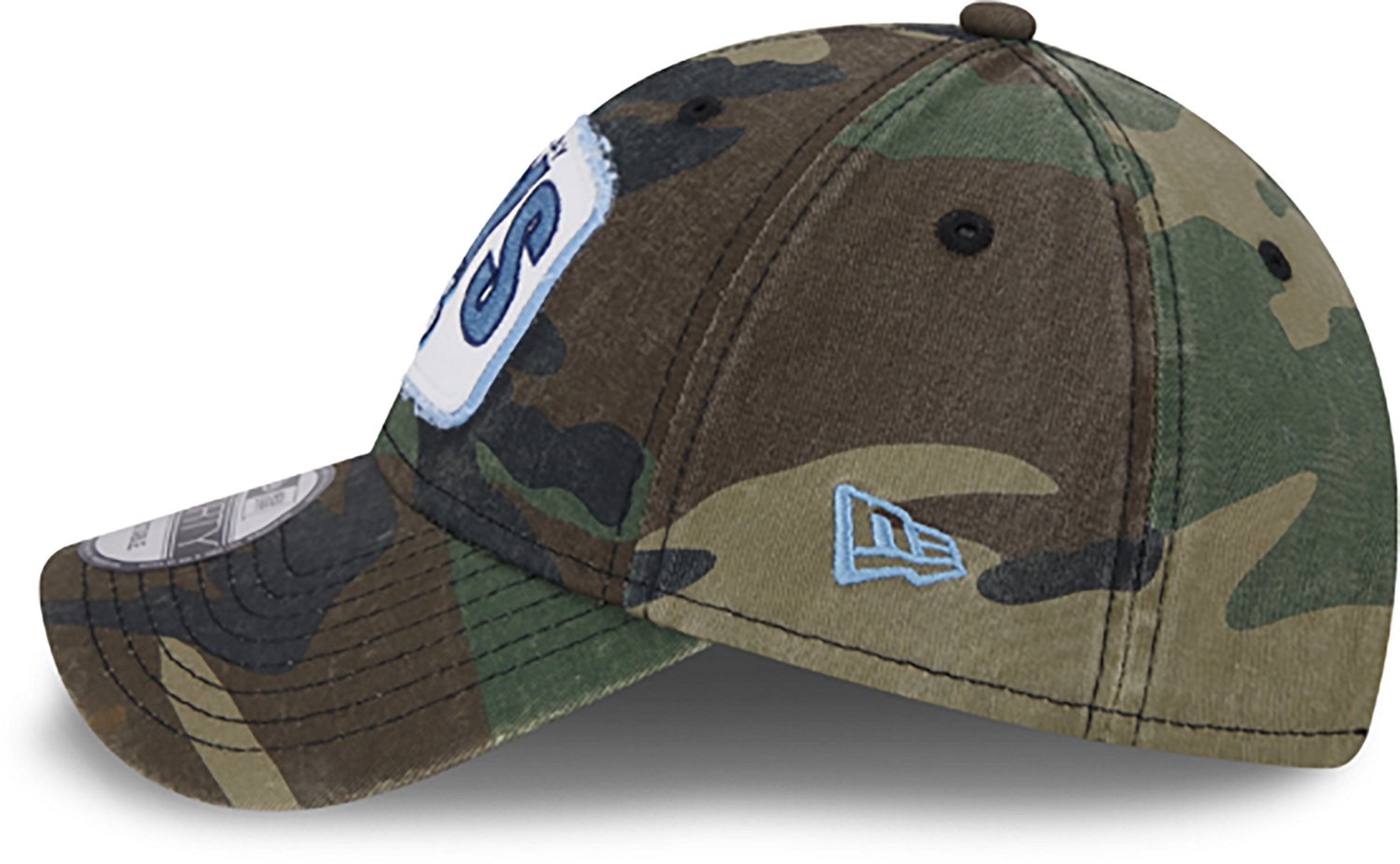 New Era Men's Tampa Bay Rays Camo Game Day 9FORTY Cap - view number 4