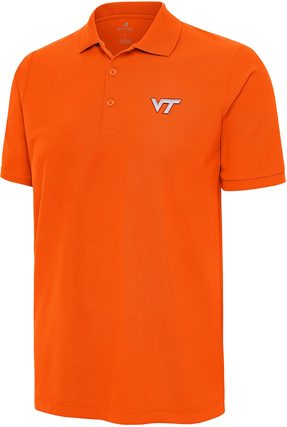 Antigua Men's Virginia Tech Legacy Pique Polo Shirt                                                                              - view number 2