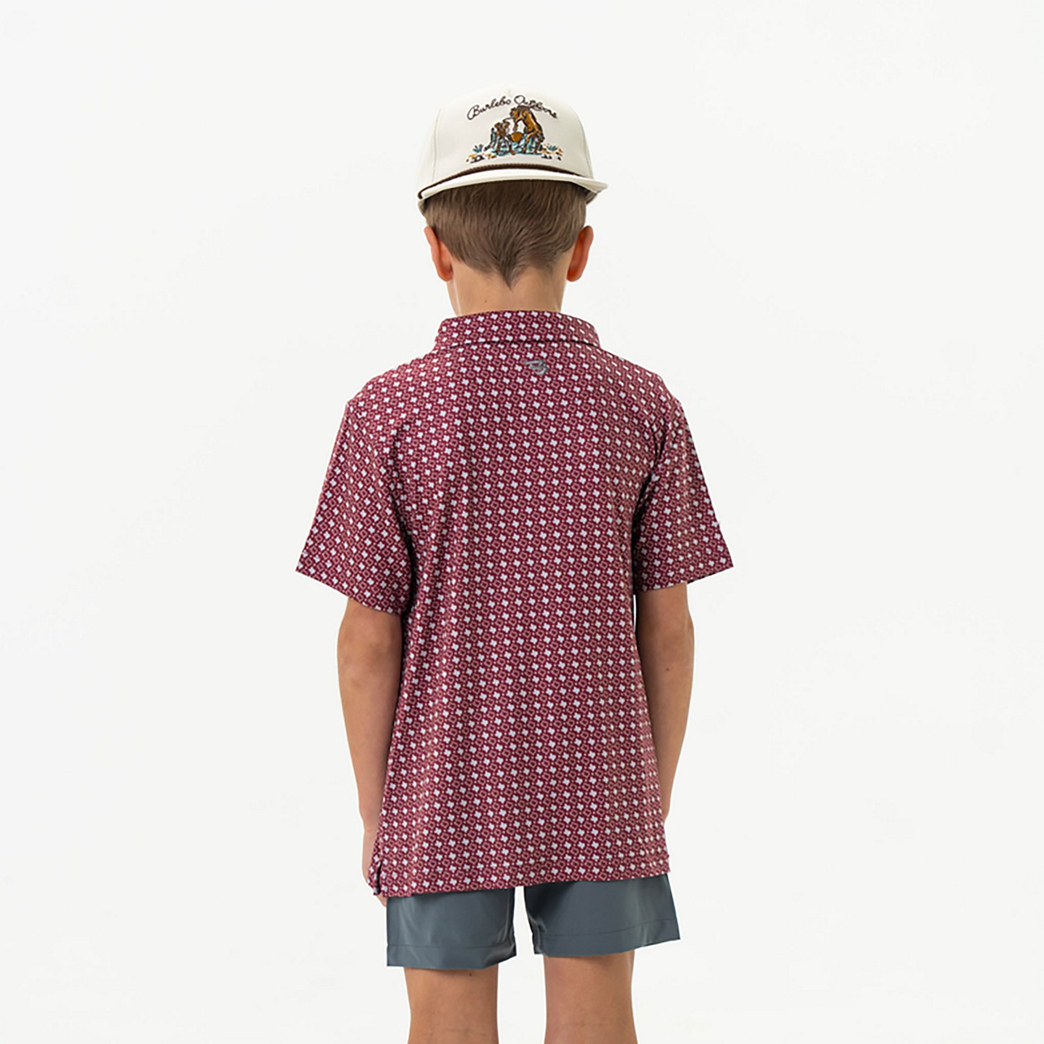 BURLEBO Boys' Performance Polo Shirt                                                                                             - view number 2