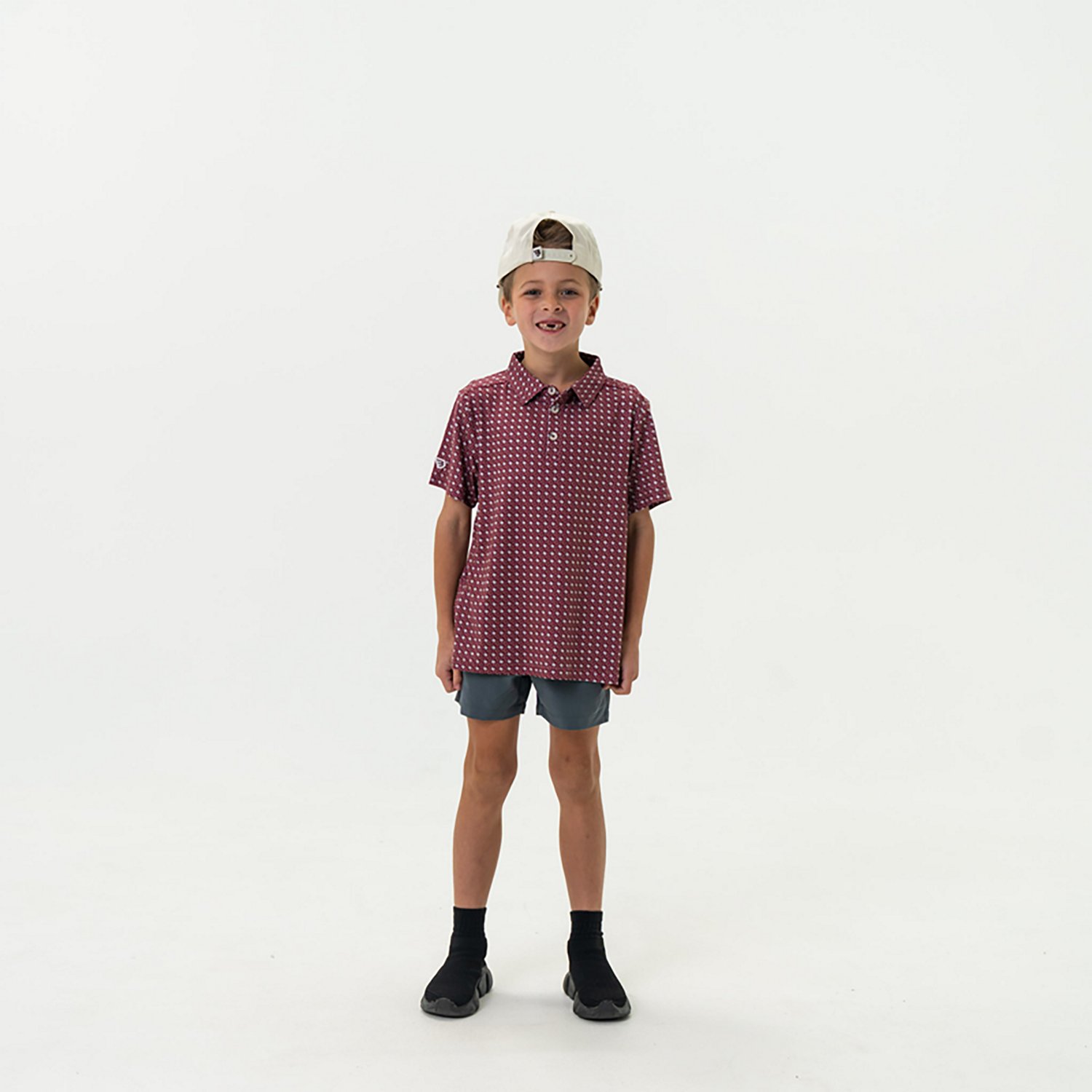 BURLEBO Boys' Performance Polo Shirt                                                                                             - view number 4