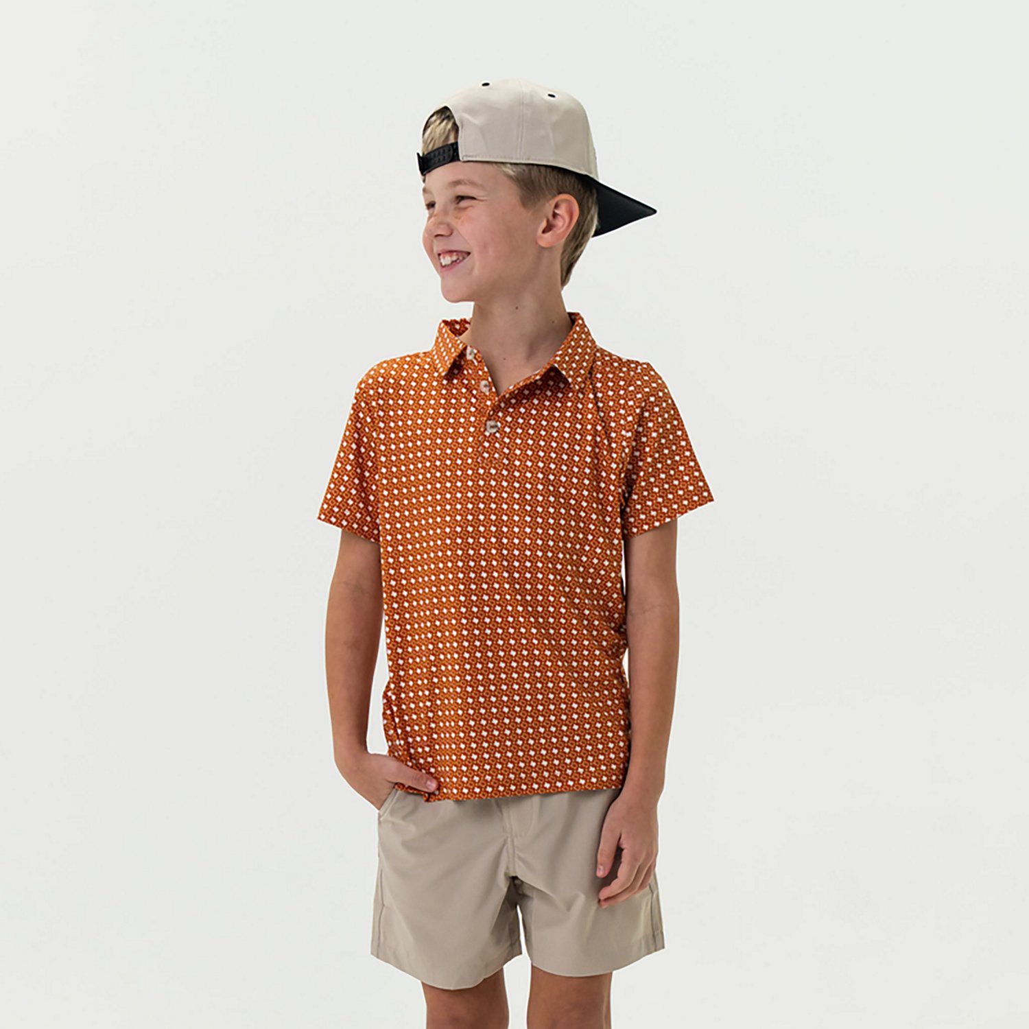 BURLEBO Boys' Performance Polo Shirt                                                                                             - view number 2