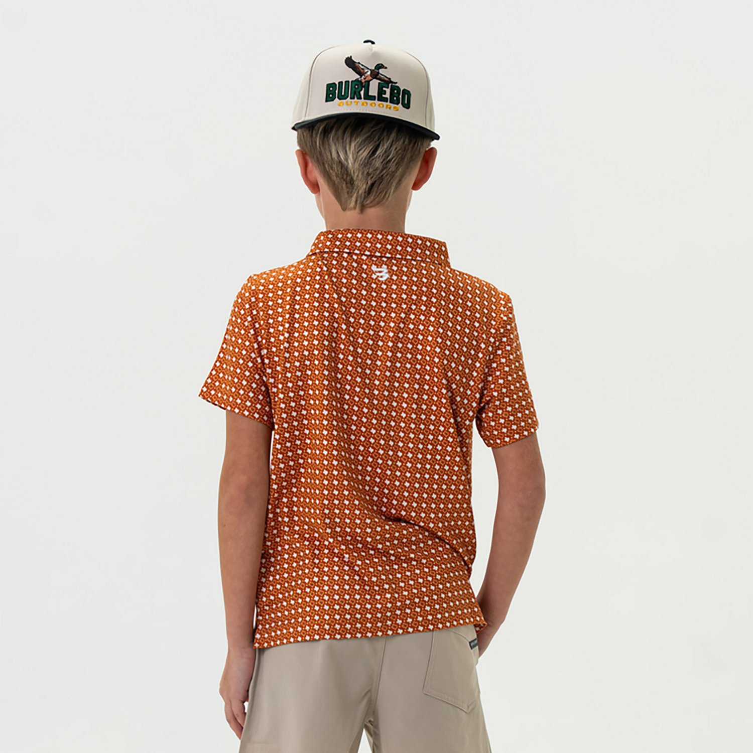 BURLEBO Boys' Performance Polo Shirt                                                                                             - view number 3