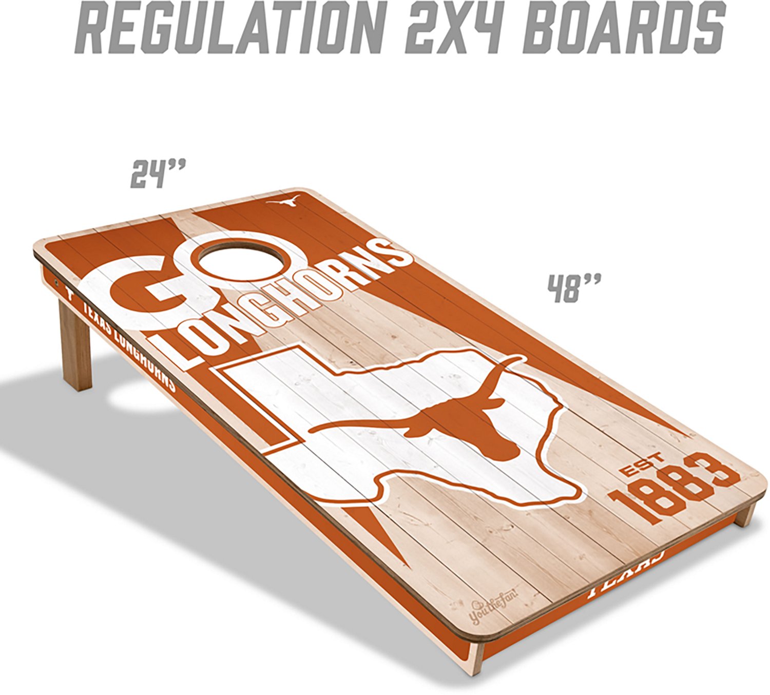 YouTheFan Texas Longhorns Cornhole Set - view number 2