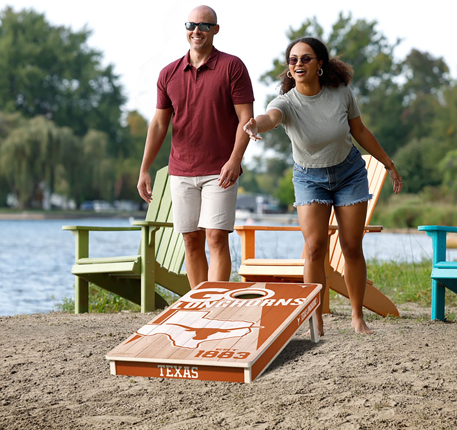 YouTheFan Texas Longhorns Cornhole Set - view number 6