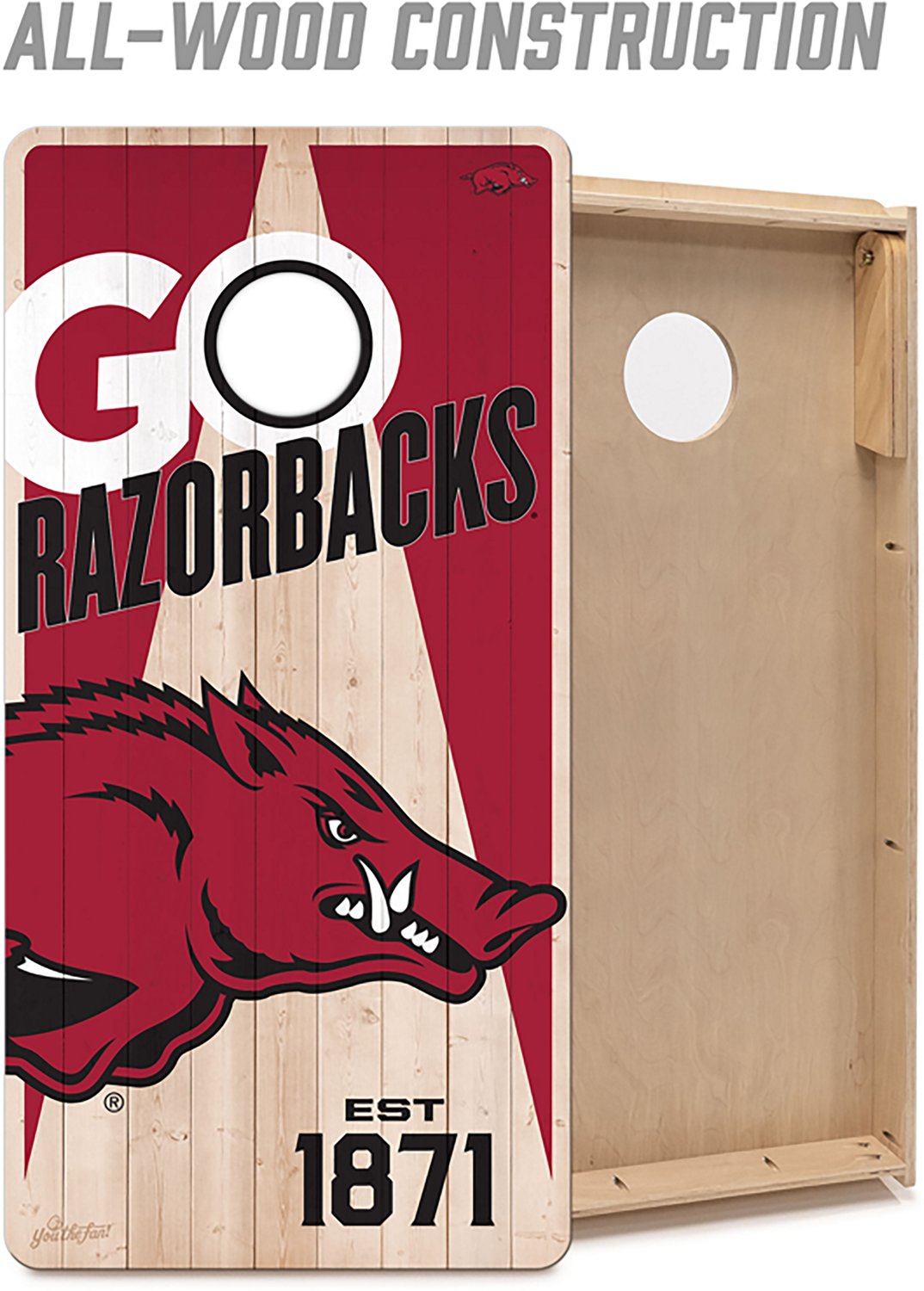 YouTheFan Arkansas Razorbacks Cornhole Set - view number 4