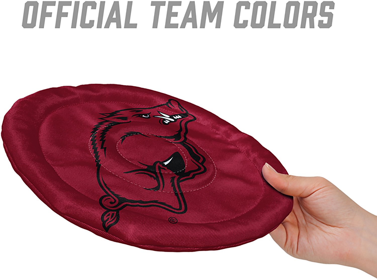 YouTheFan Arkansas Flimzee Bean-Bag Flying Disc - view number 4