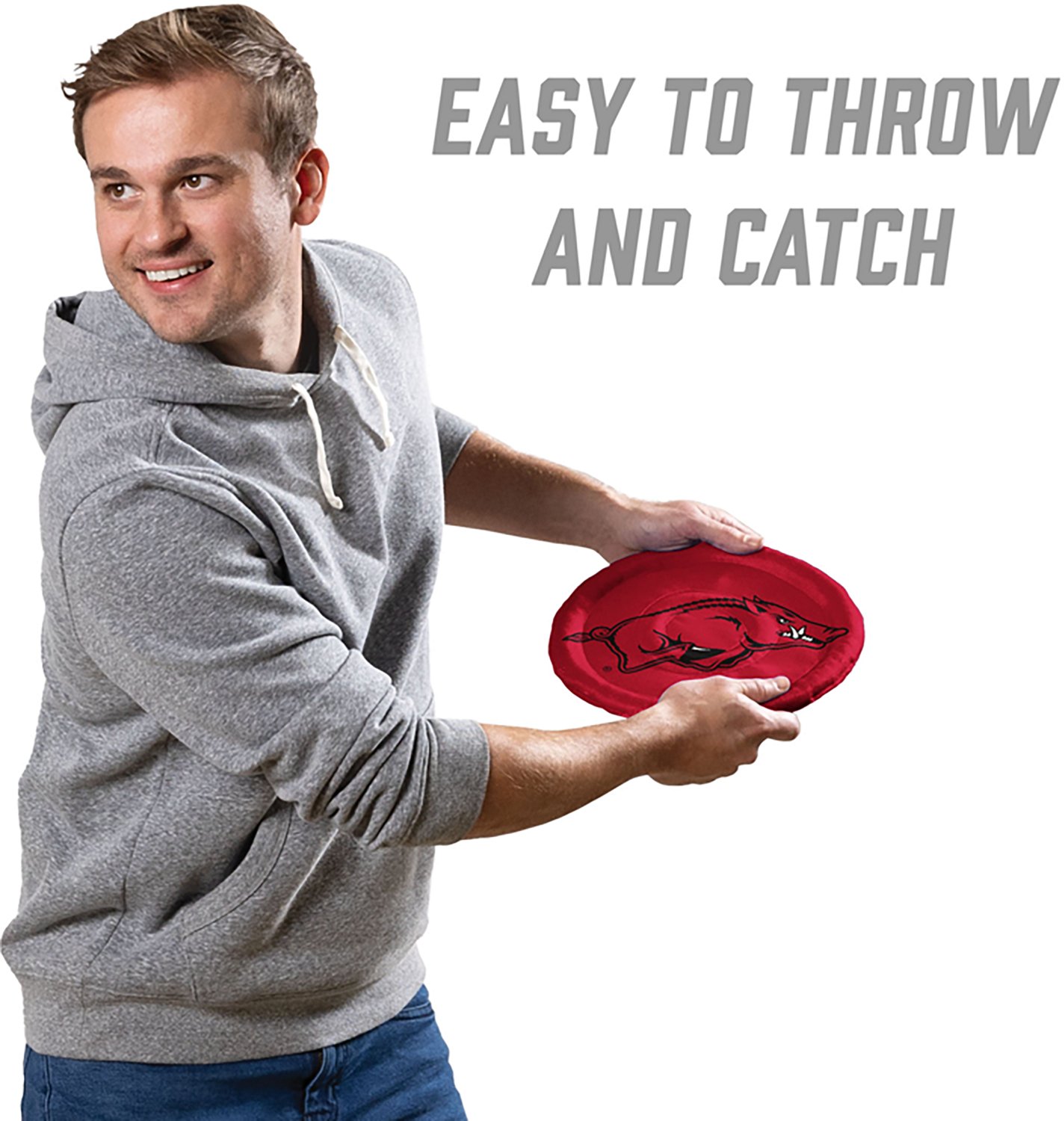 YouTheFan Arkansas Flimzee Bean-Bag Flying Disc - view number 5