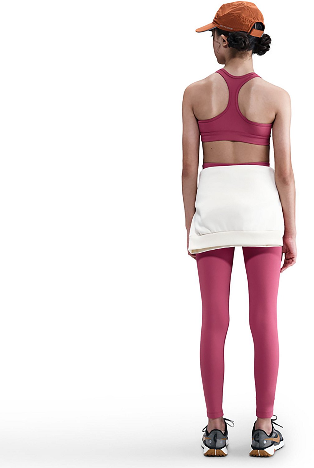 Nike Girls' Dri-FIT One High-Waisted Leggings                                                                                    - view number 2