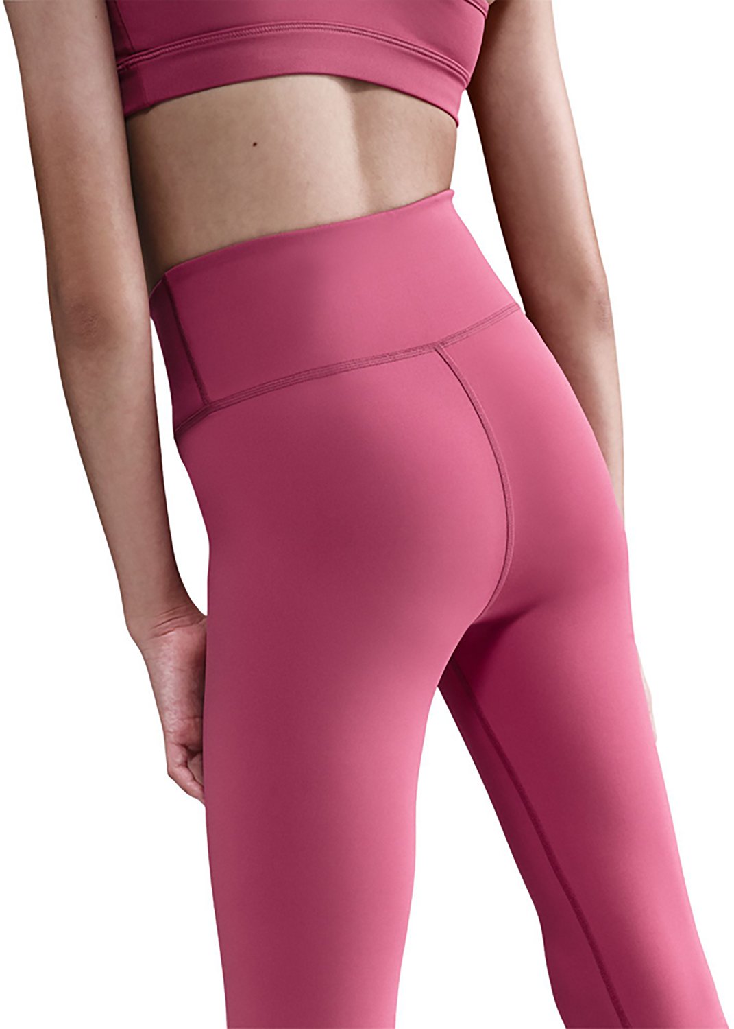 Nike Girls' Dri-FIT One High-Waisted Leggings                                                                                    - view number 4