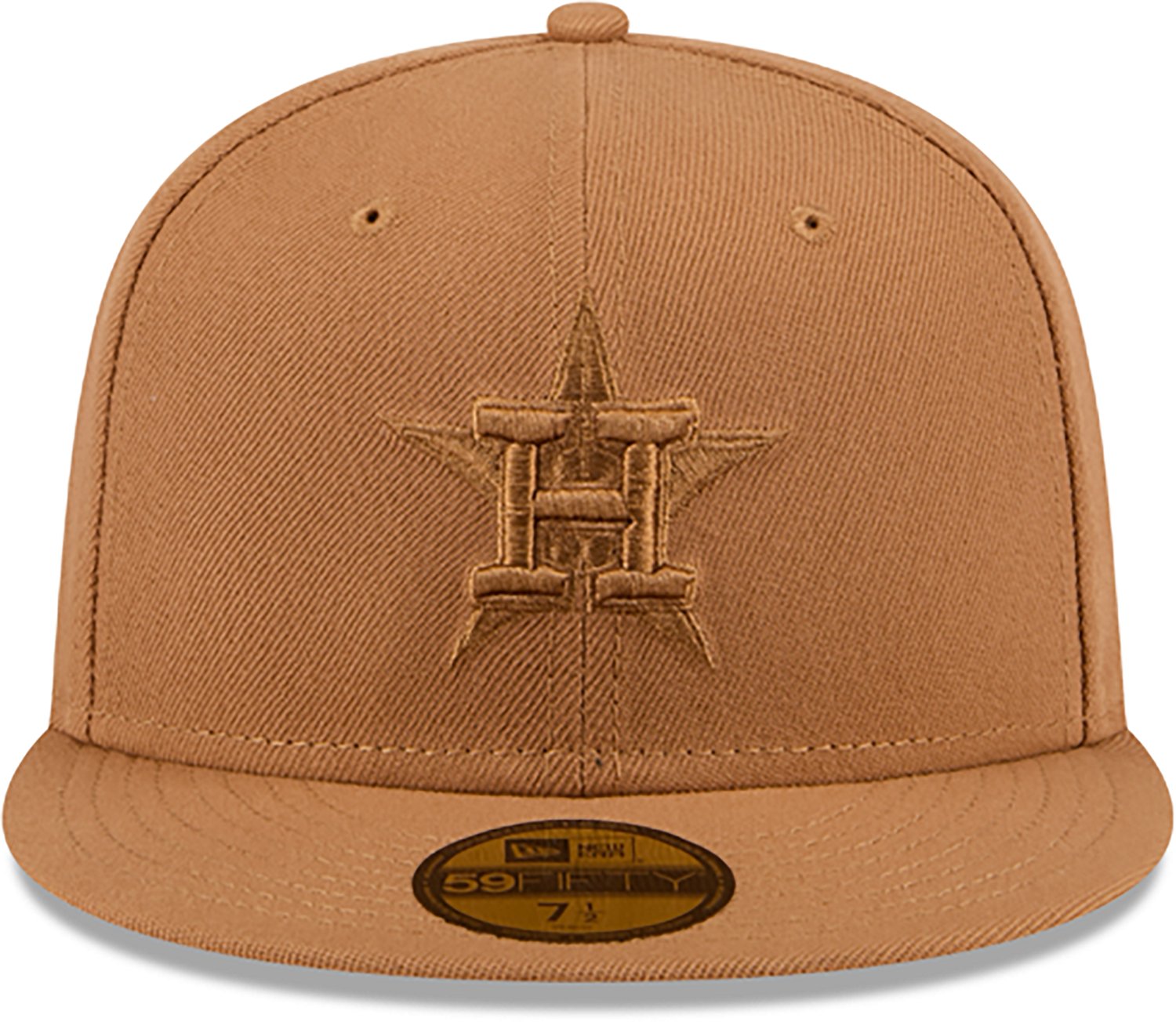 New Era Men's Astros Colorpack Bronze 59FIFTY Fitted Cap - view number 2