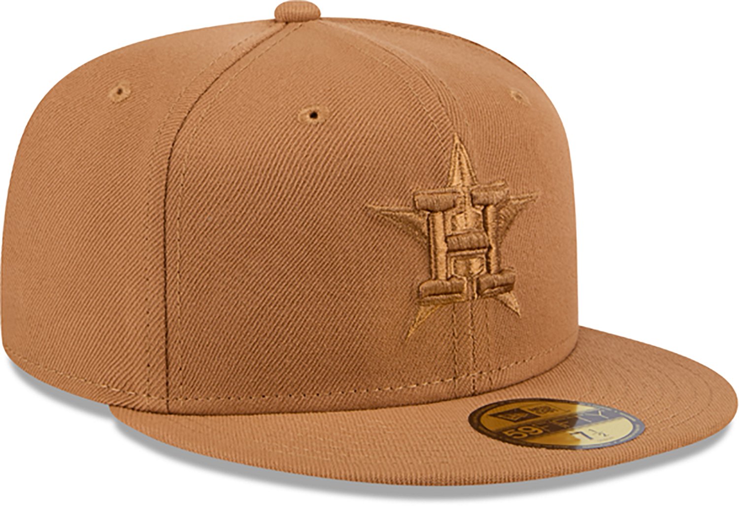 New Era Men's Astros Colorpack Bronze 59FIFTY Fitted Cap - view number 3