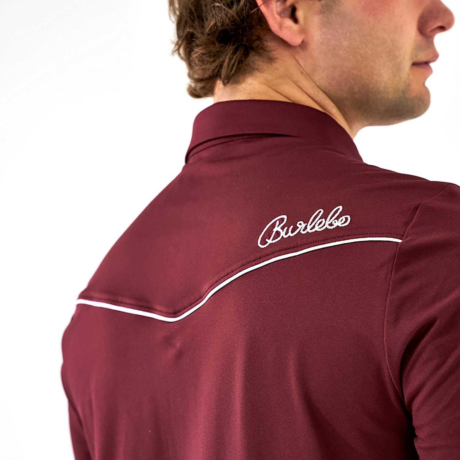 Burlebo Men's Peal Snap Performance Short Sleeve Polo Shirt - view number 4