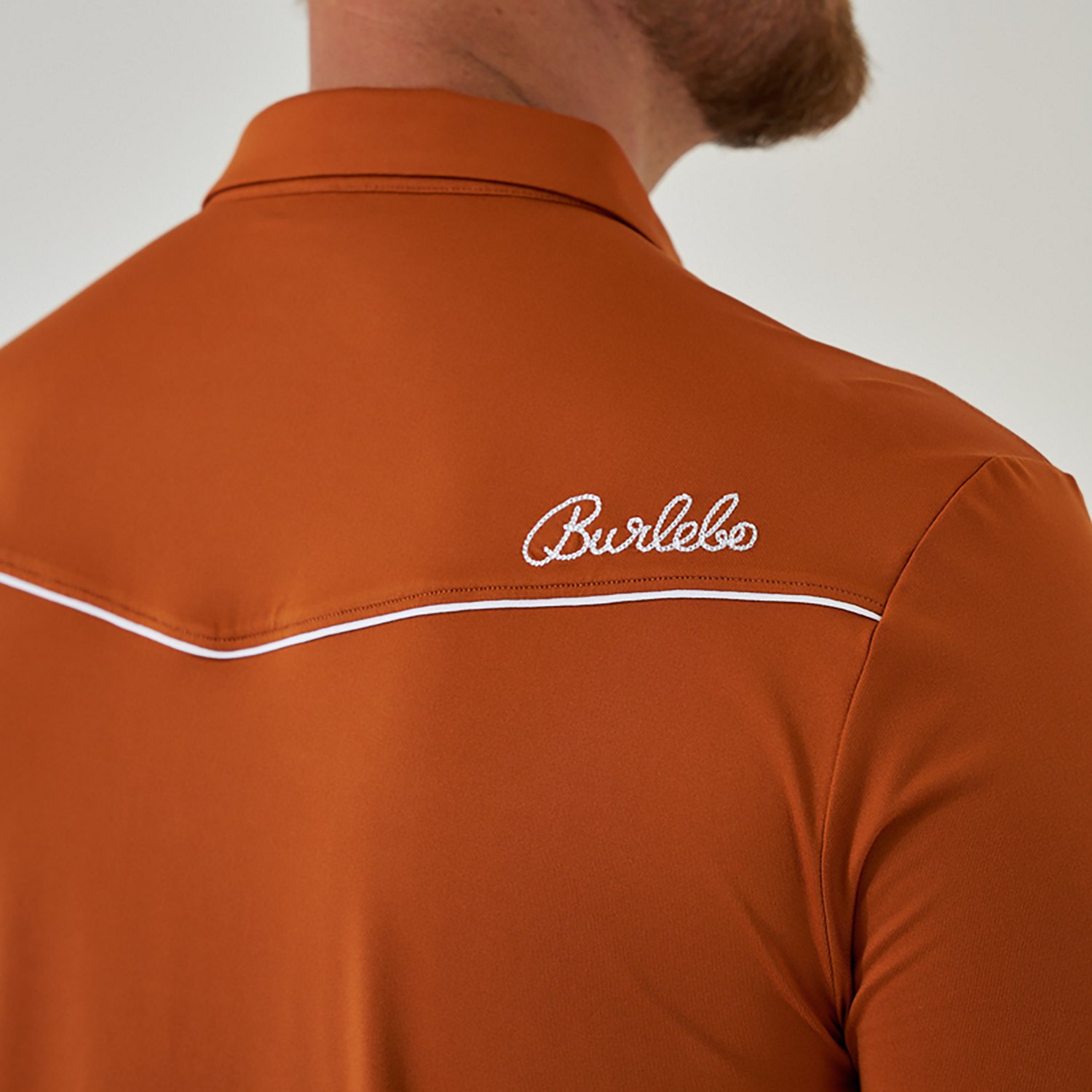 Burlebo Men's Peal Snap Performance Short Sleeve Polo Shirt - view number 4