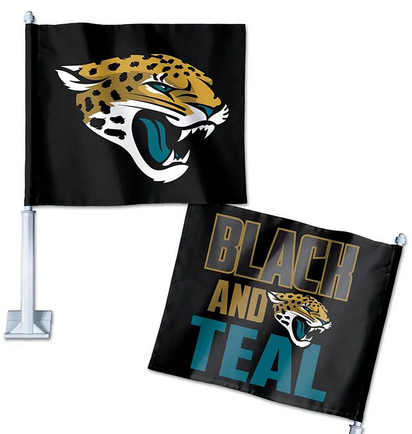 WinCraft Jacksonville Jaguars Car Flag
