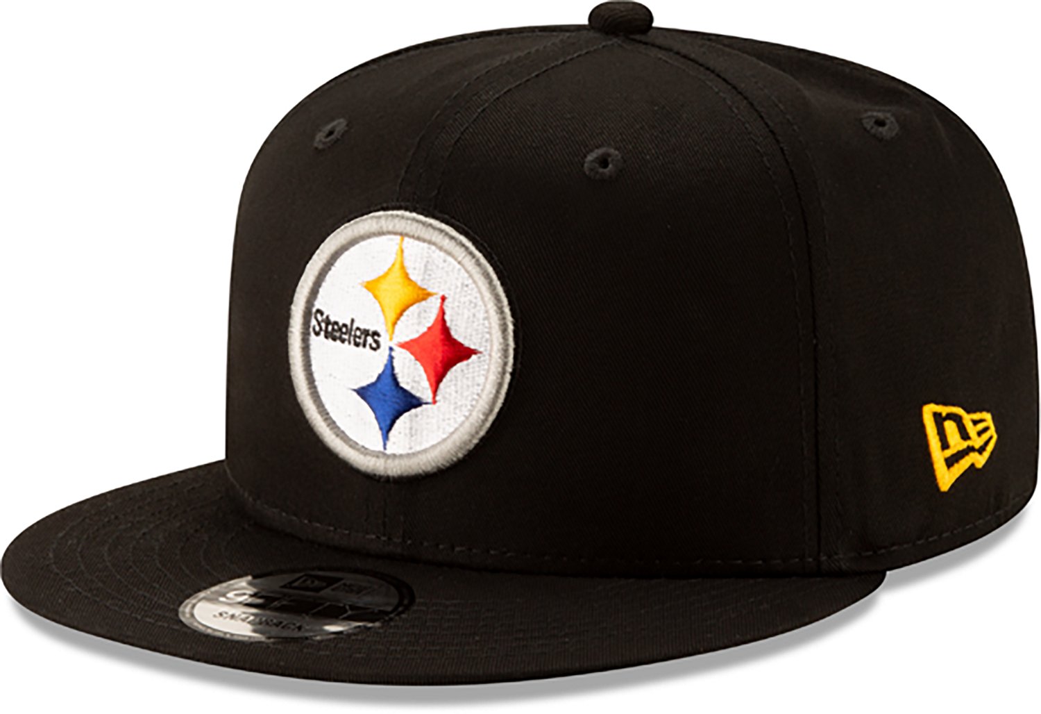 New Era Men's Pittsburgh Steelers Basic Snapback 9FIFTY Cap - view number 3