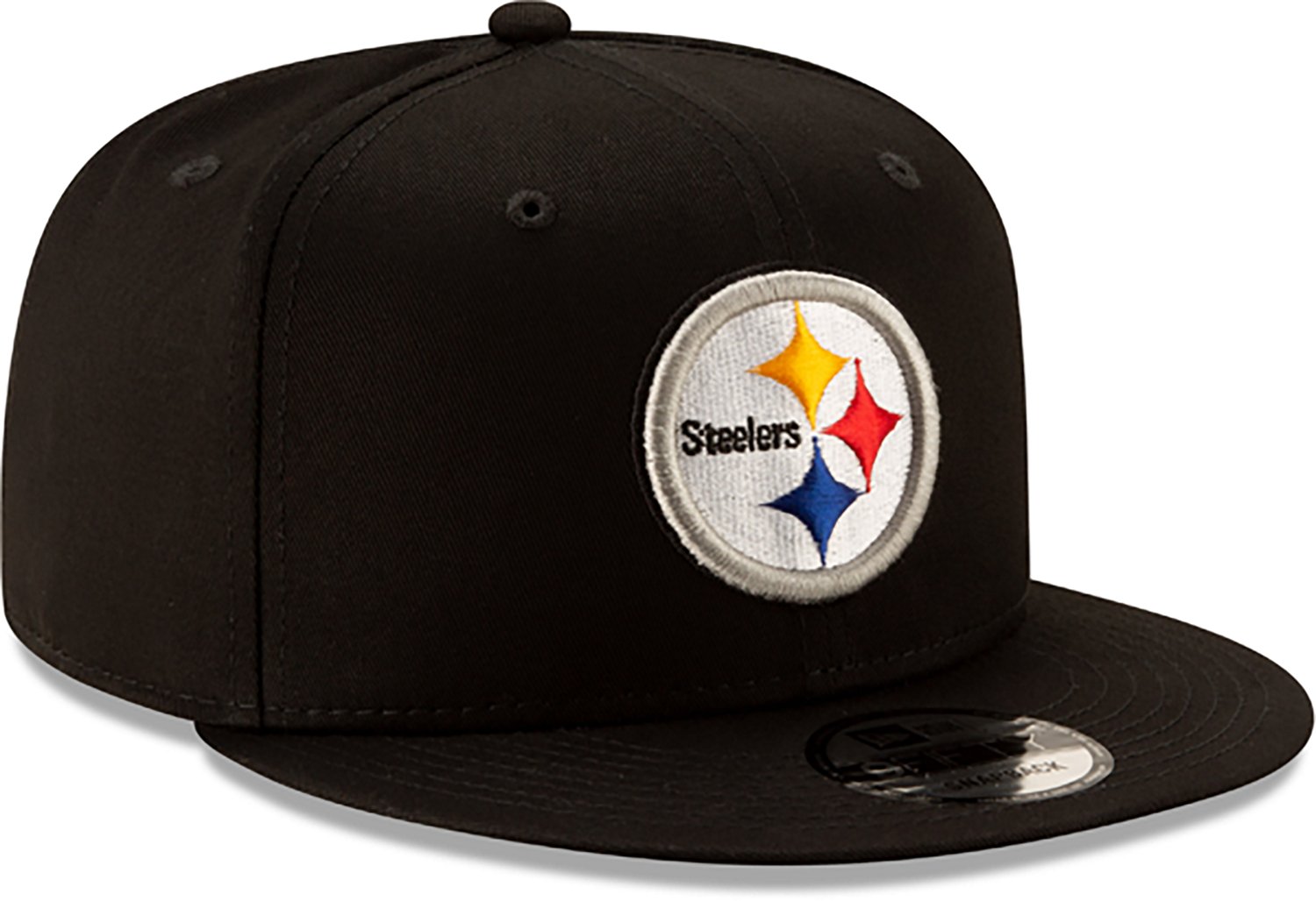New Era Men's Pittsburgh Steelers Basic Snapback 9FIFTY Cap - view number 5