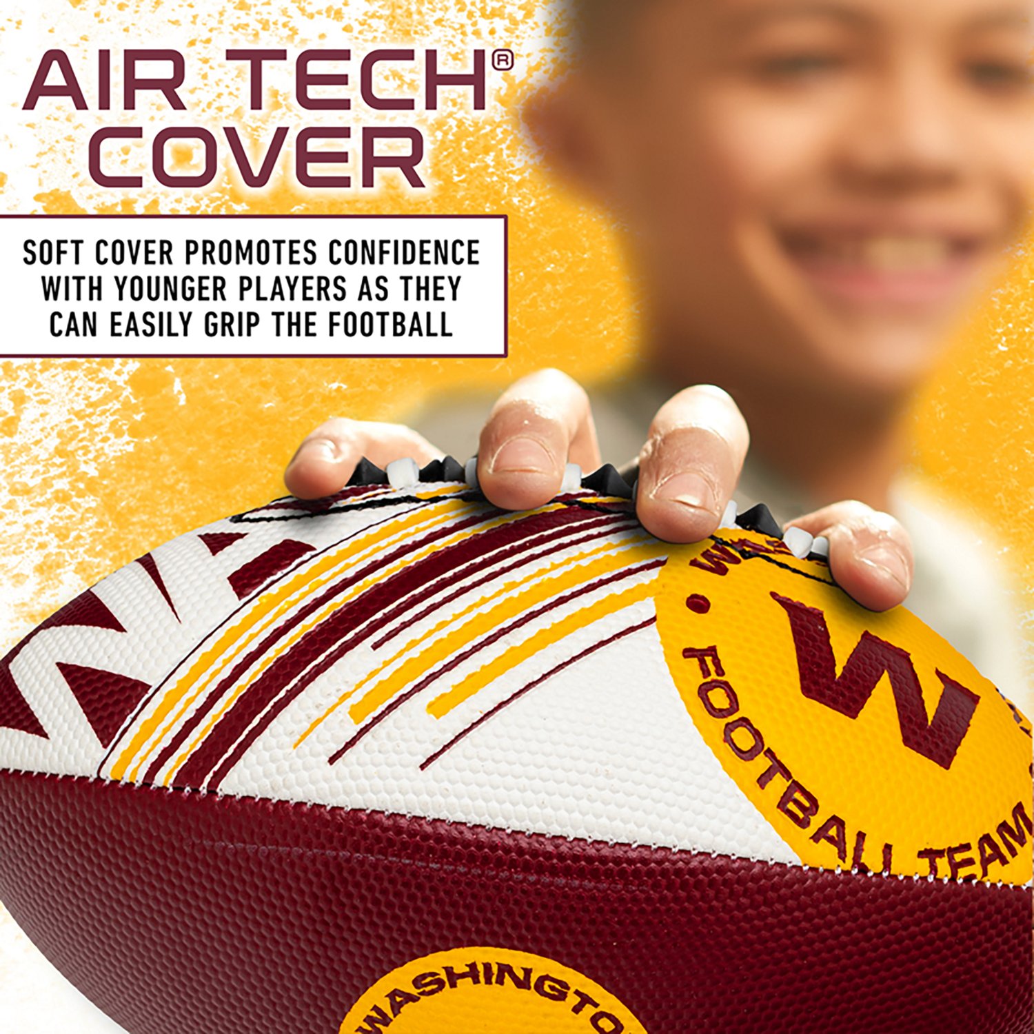 Franklin Washington Commanders SPACELACE Youth Football - view number 4