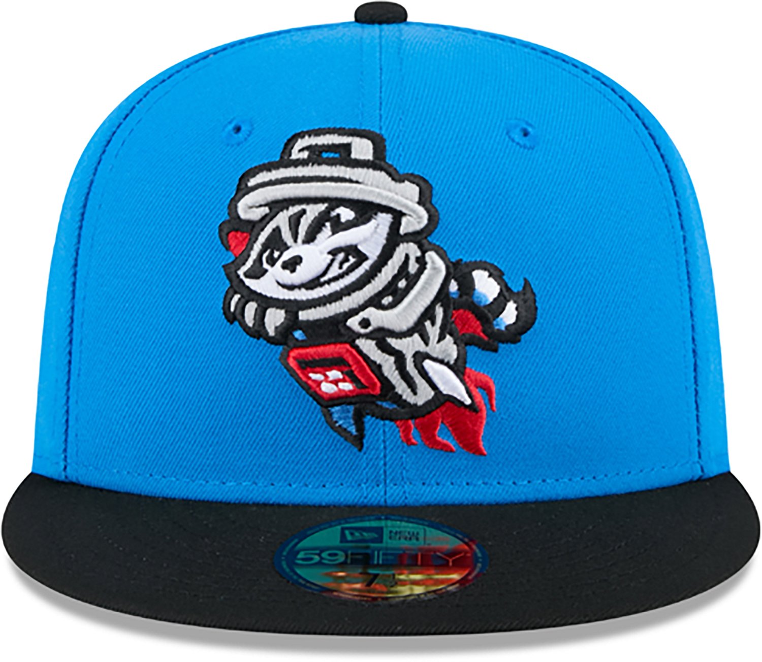 New Era Men's Trash Pandas '25 MiLB OF Home 59FIFTY Fitted Cap - view number 2