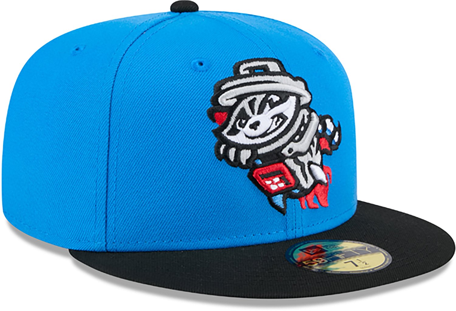 New Era Men's Trash Pandas '25 MiLB OF Home 59FIFTY Fitted Cap - view number 3