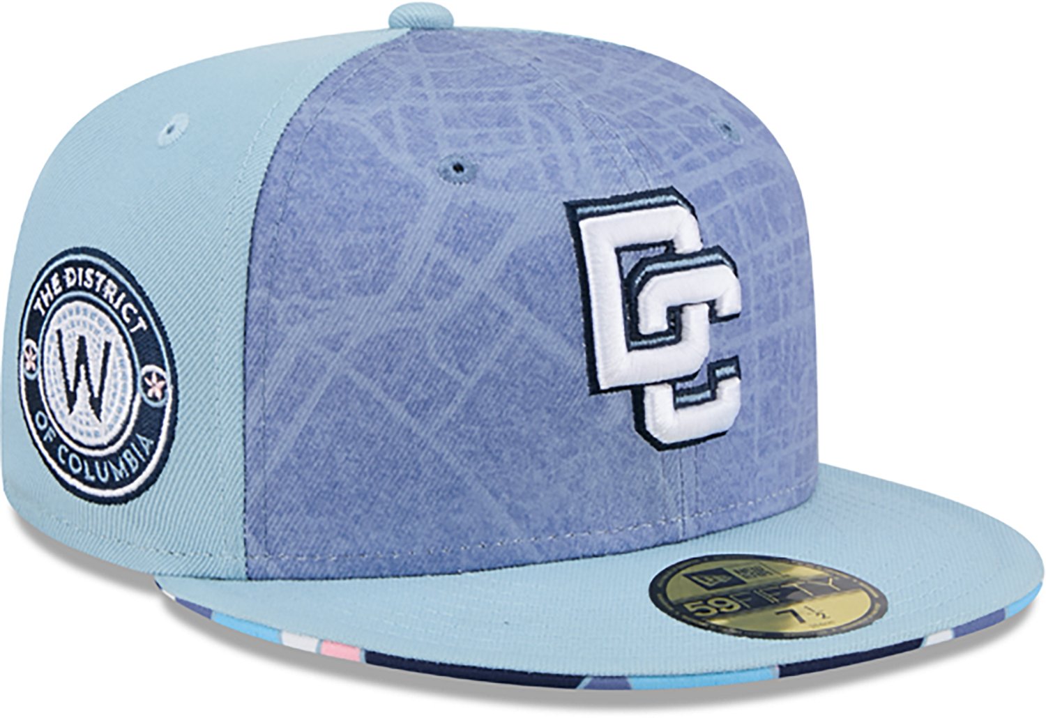 New Era Washington Nationals City Connect Fan Pack Alt 59FIFTY Fitted Cap - view number 3