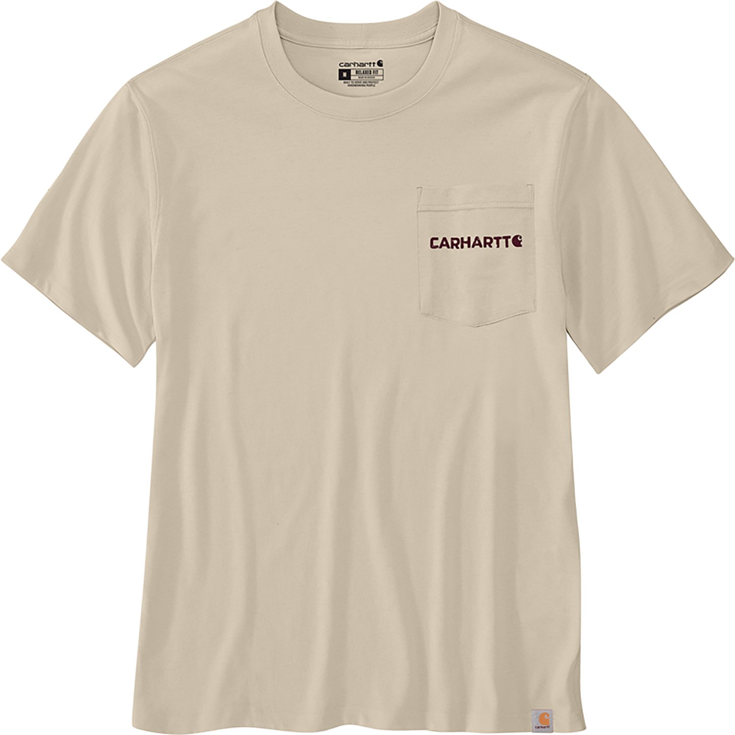 Carhartt Men's Relaxed Fit Lightweight Short Sleeve Rivet Pocket Graphic T-shirt - view number 2