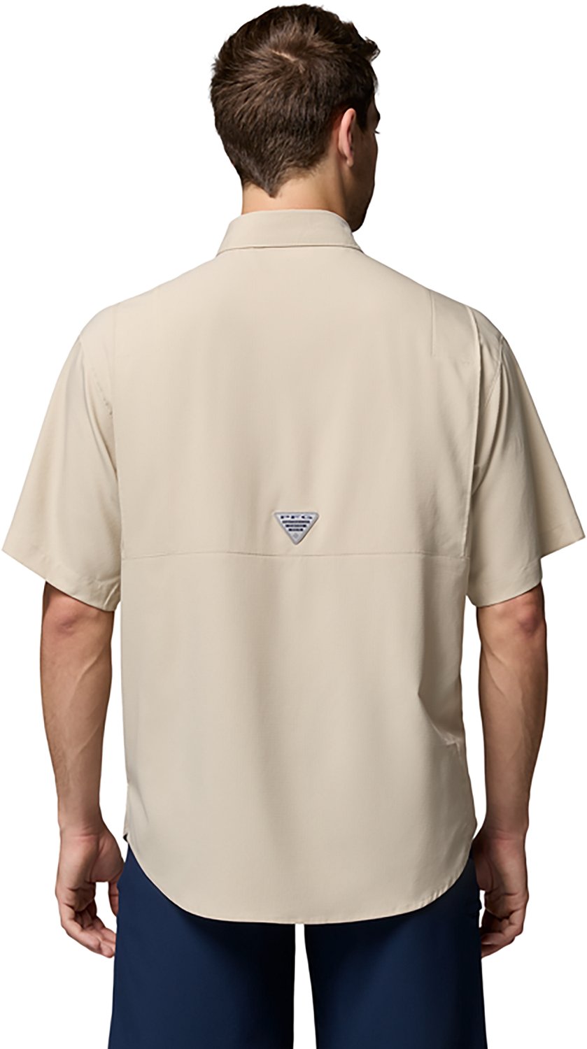 Columbia Sportswear Men's Alabama Crimson Tide Collegiate PFG Tamiami Short Sleeve Shirt - view number 3