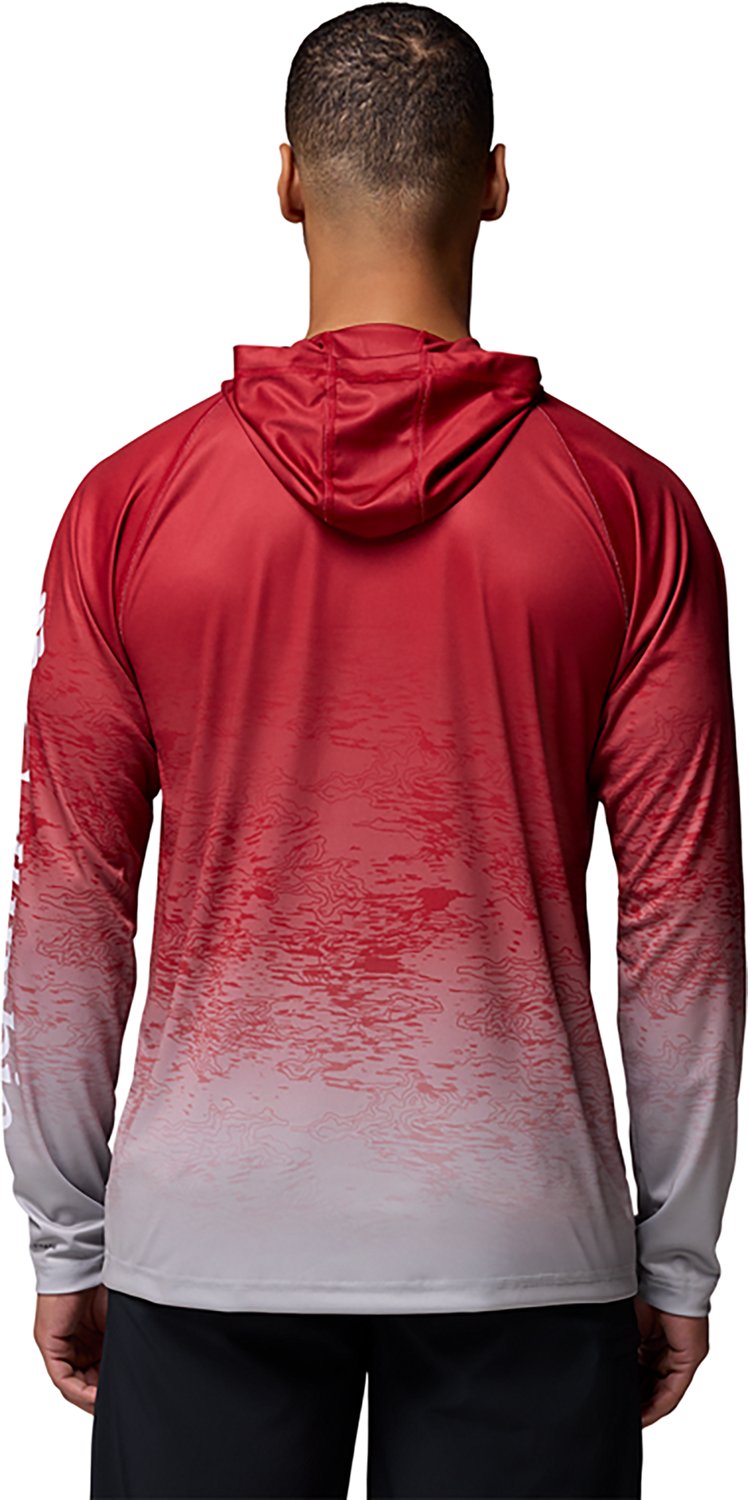 Columbia Sportswear Men's Alabama Crimson Tide Collegiate PFG Super Terminal Tackle Hoodie - view number 3