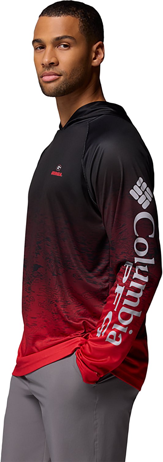 Columbia Sportswear Men's Georgia Bulldogs Collegiate PFG Super Terminal Tackle Hoodie - view number 2