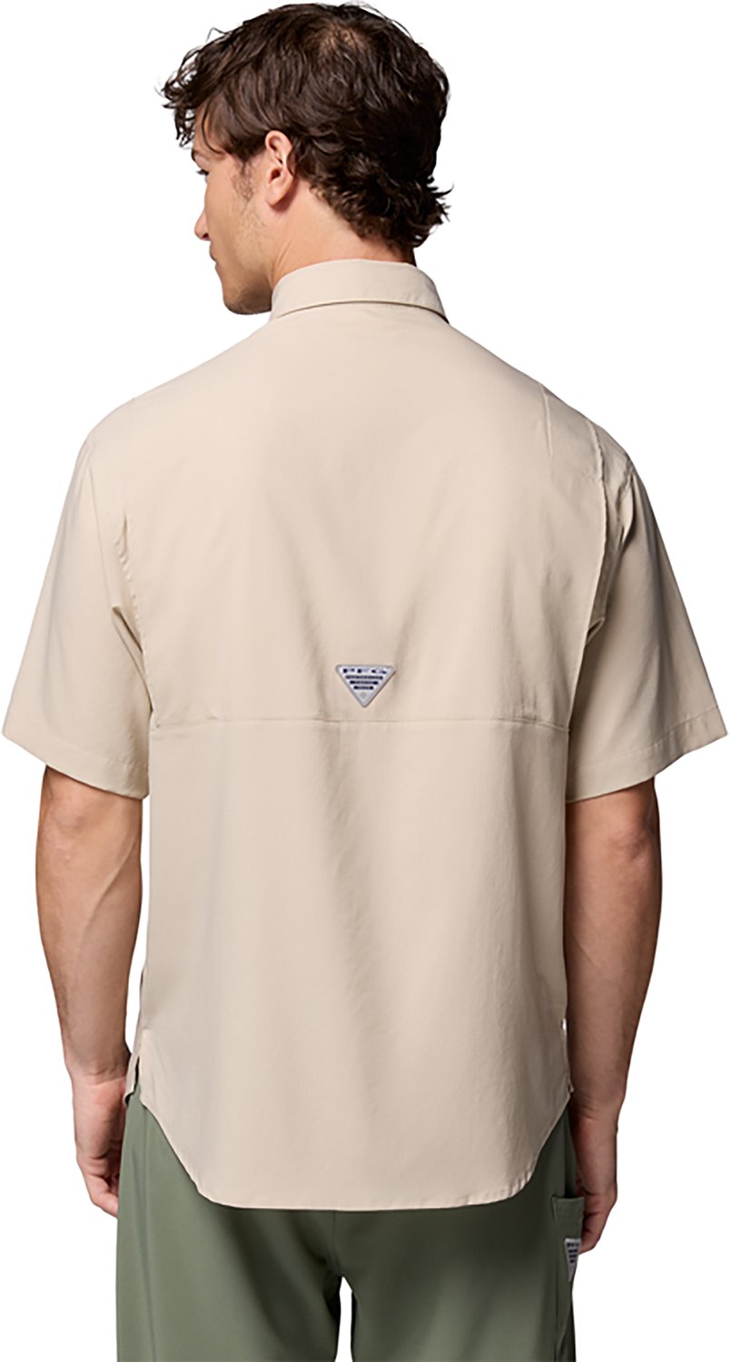 Columbia Sportswear Men's LSU Tigers Collegiate PFG Tamiami Short Sleeve Shirt - view number 3