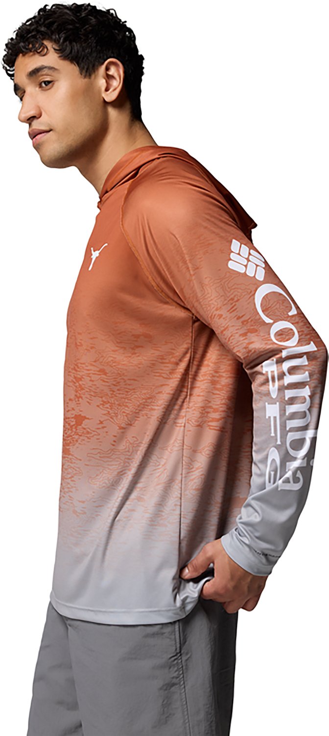 Columbia Sportswear Men's Texas Longhorns Collegiate PFG Super Terminal Tackle™ Hoodie - view number 2