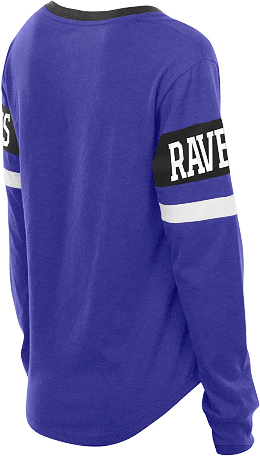 New Era Women's Ravens Lace Up Long Sleeve T-shirt - view number 2
