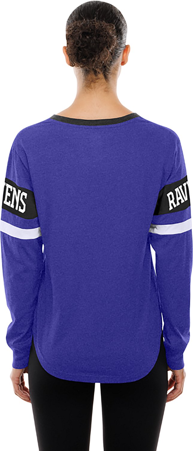 New Era Women's Ravens Lace Up Long Sleeve T-shirt - view number 4