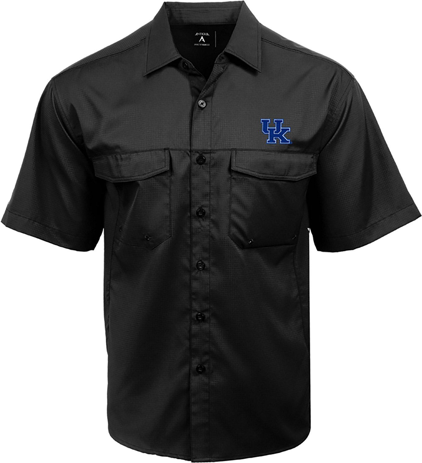 Antigua Men's Kentucky Wildcats Game Day Fishing Shirt - view number 1