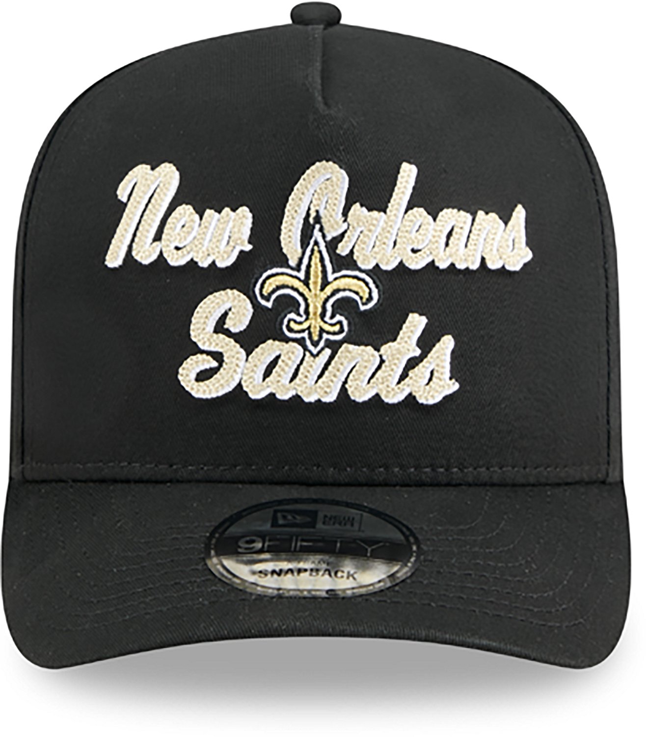 New Era Adults' New Orleans Saints 9FIFTY Chainstitch Cap - view number 2