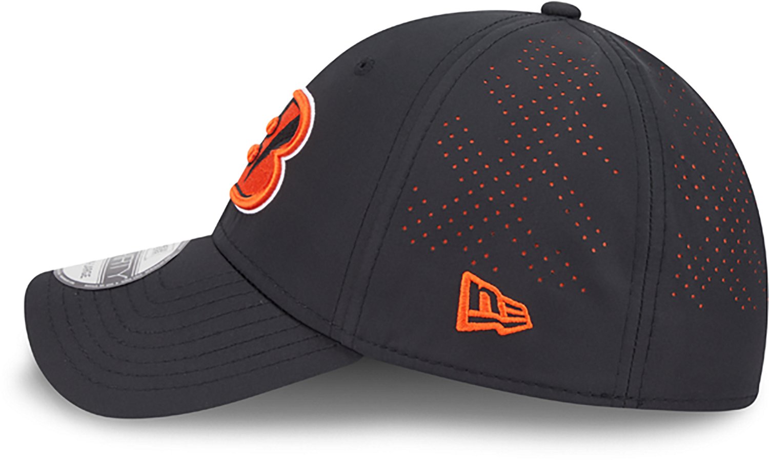 New Era Men's Bengals Night Black 39THIRTY Cap - view number 4