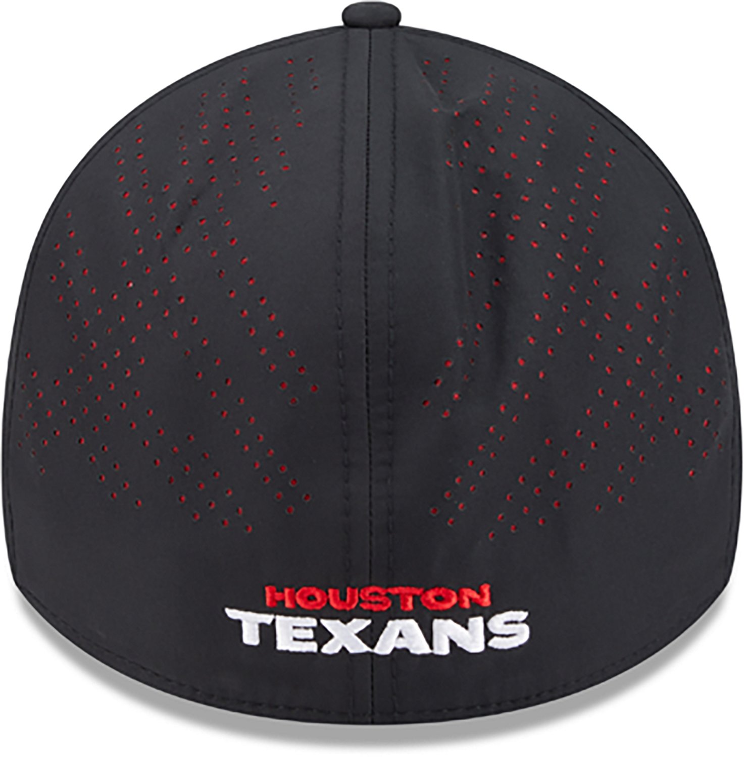 New Era Men's Houston Texans Night Black 39THIRTY Cap  - view number 6