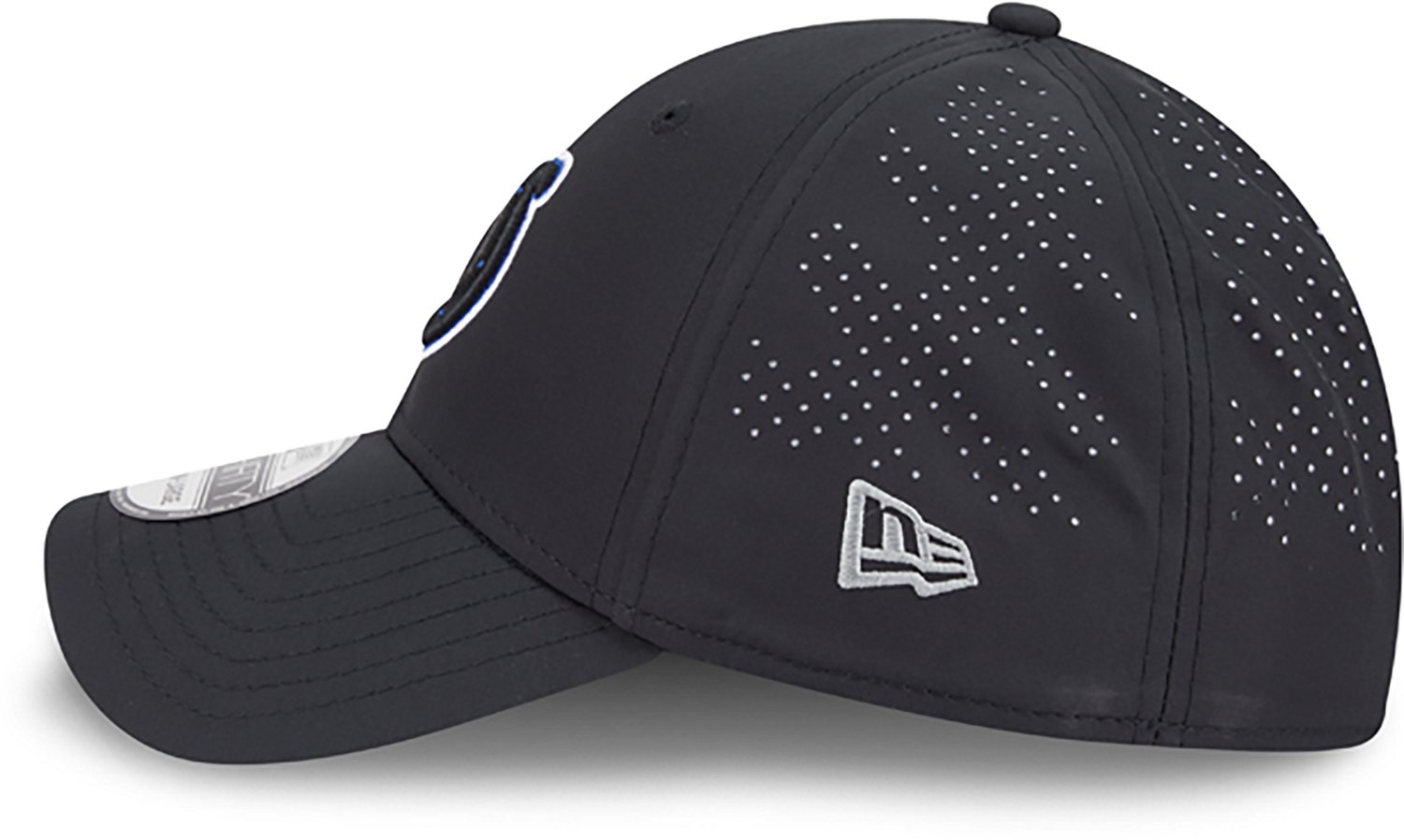 New Era Men's Colts Night Black 39THIRTY Cap - view number 4