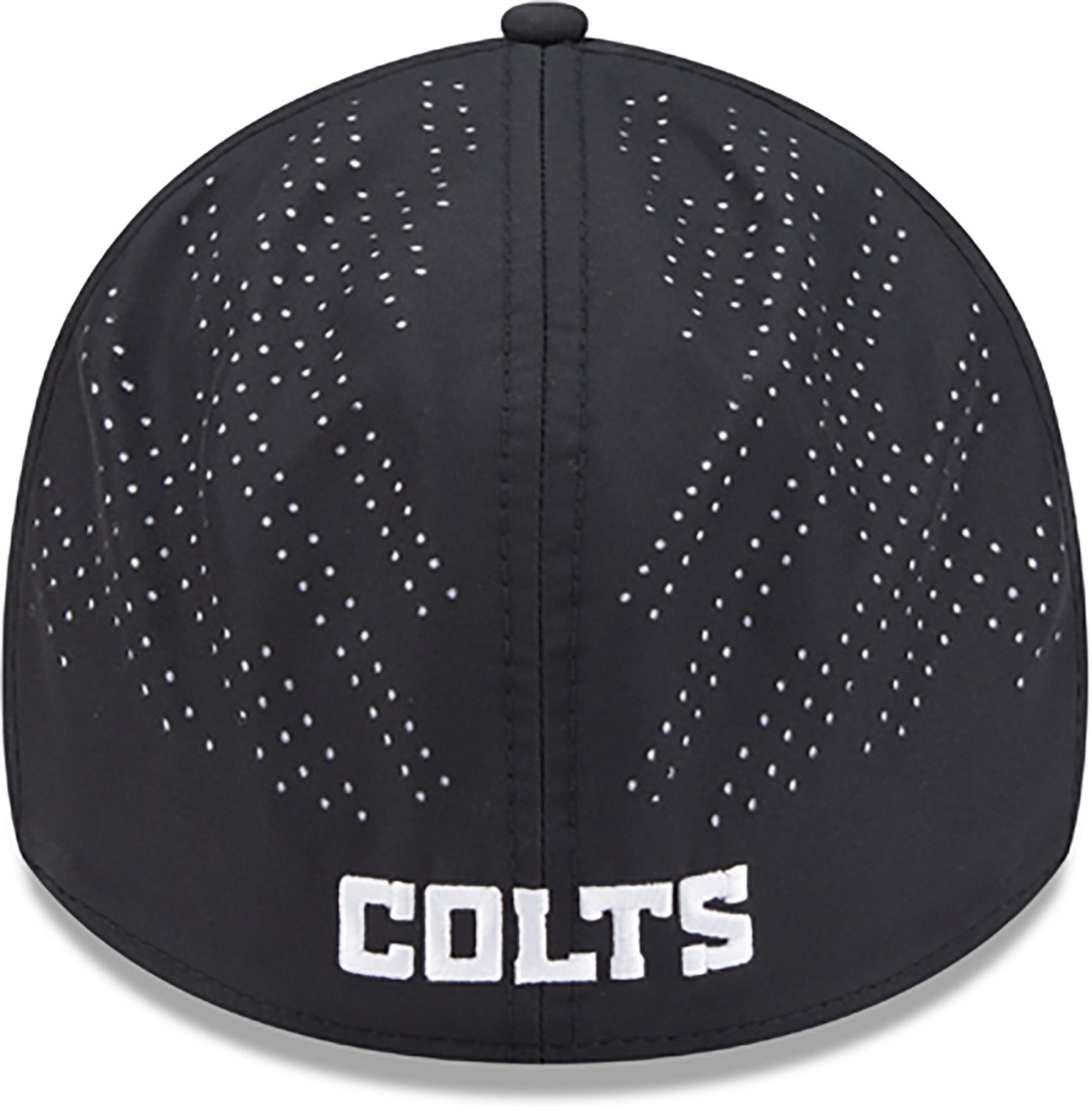 New Era Men's Colts Night Black 39THIRTY Cap - view number 6
