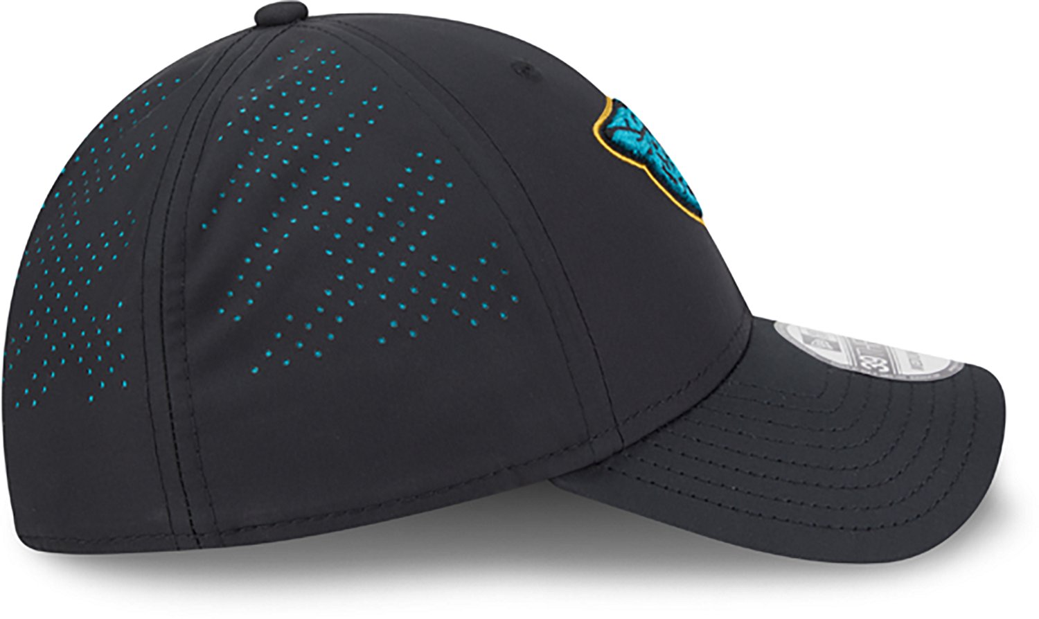 New Era Men's Jaguars Night Black 39THIRTY Cap - view number 5