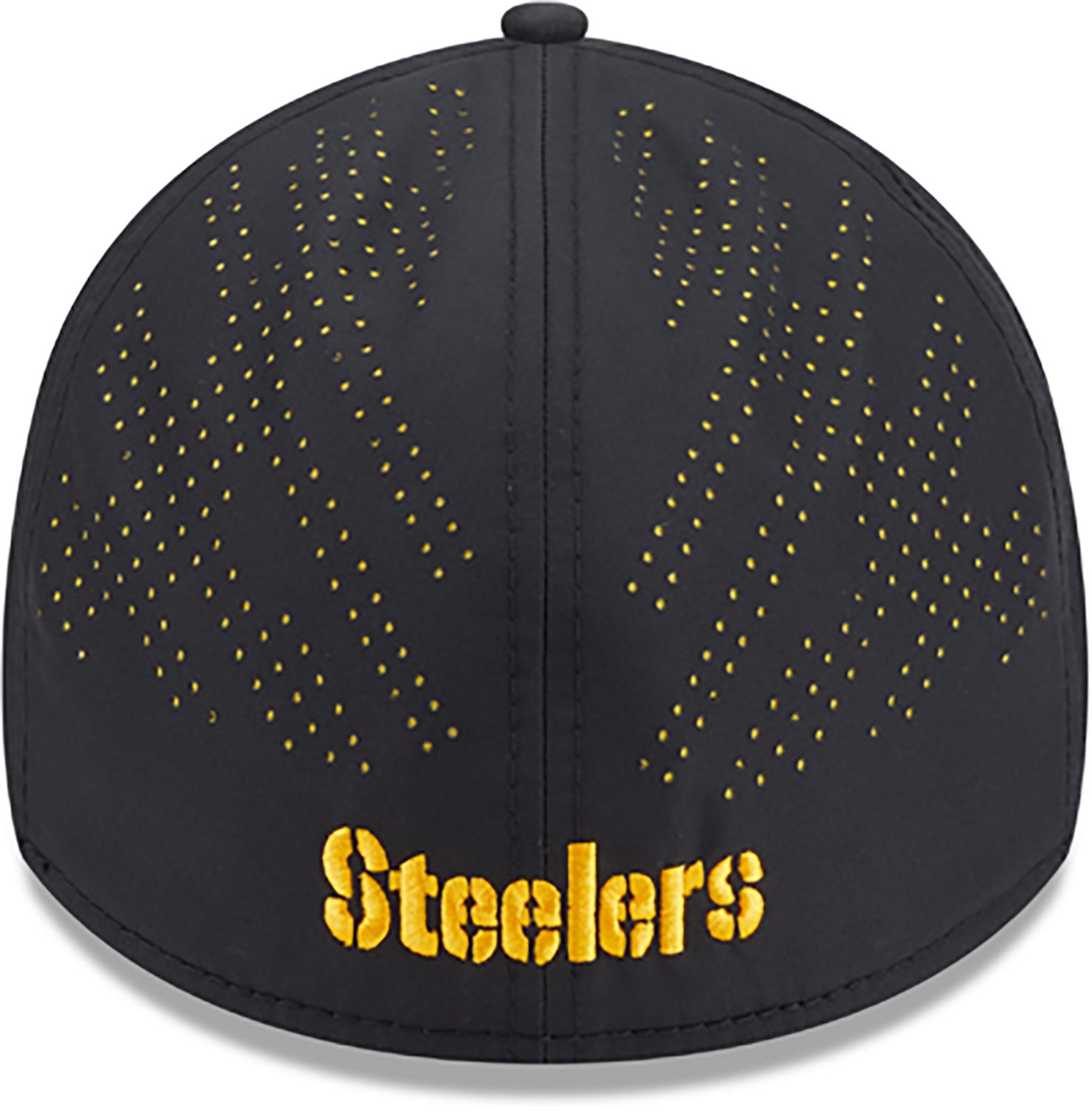 New Era Men's Steelers Night Black 39THIRTY Cap - view number 6