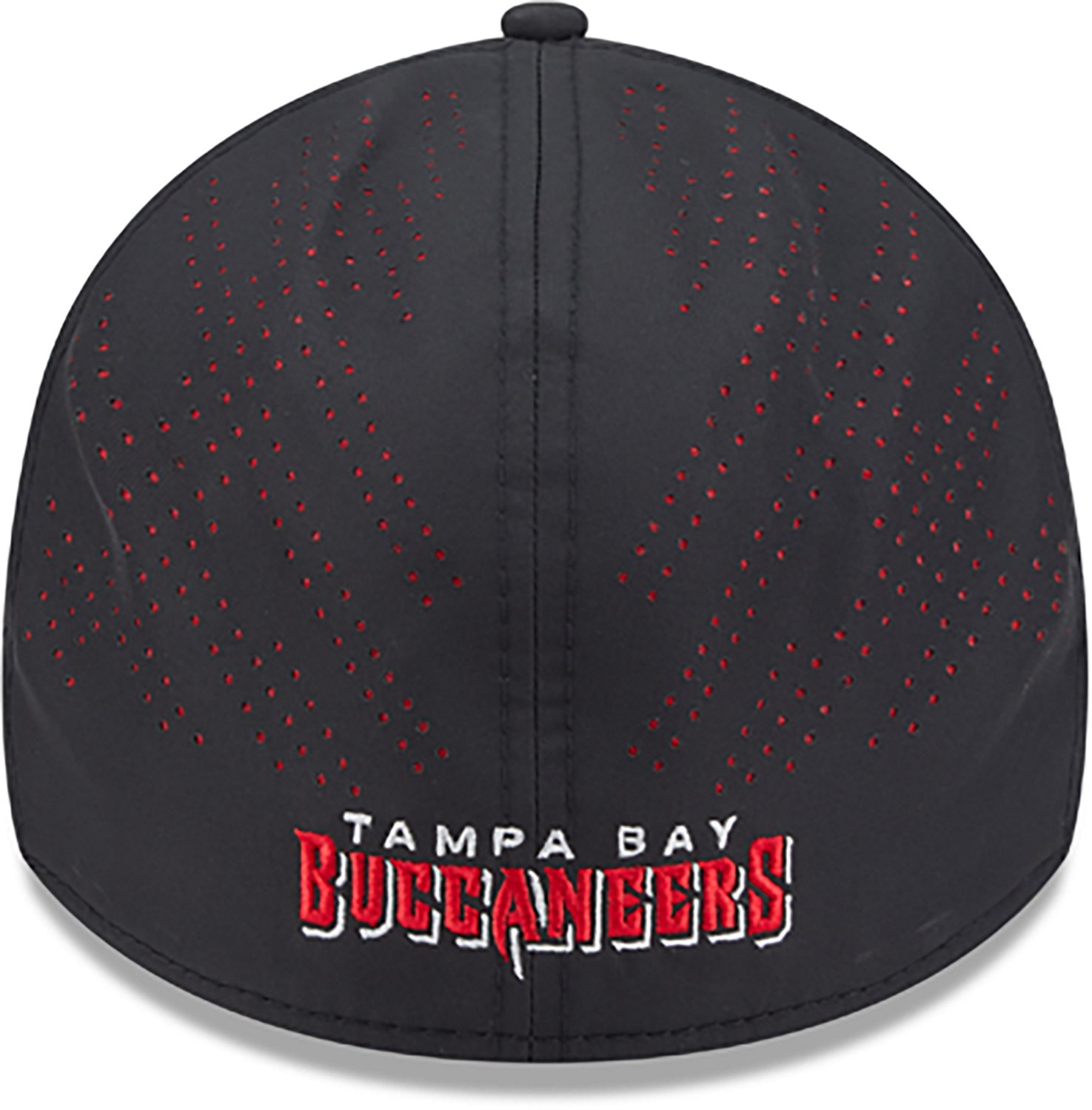 New Era Men's Buccaneers Night Black 39THIRTY Cap - view number 6