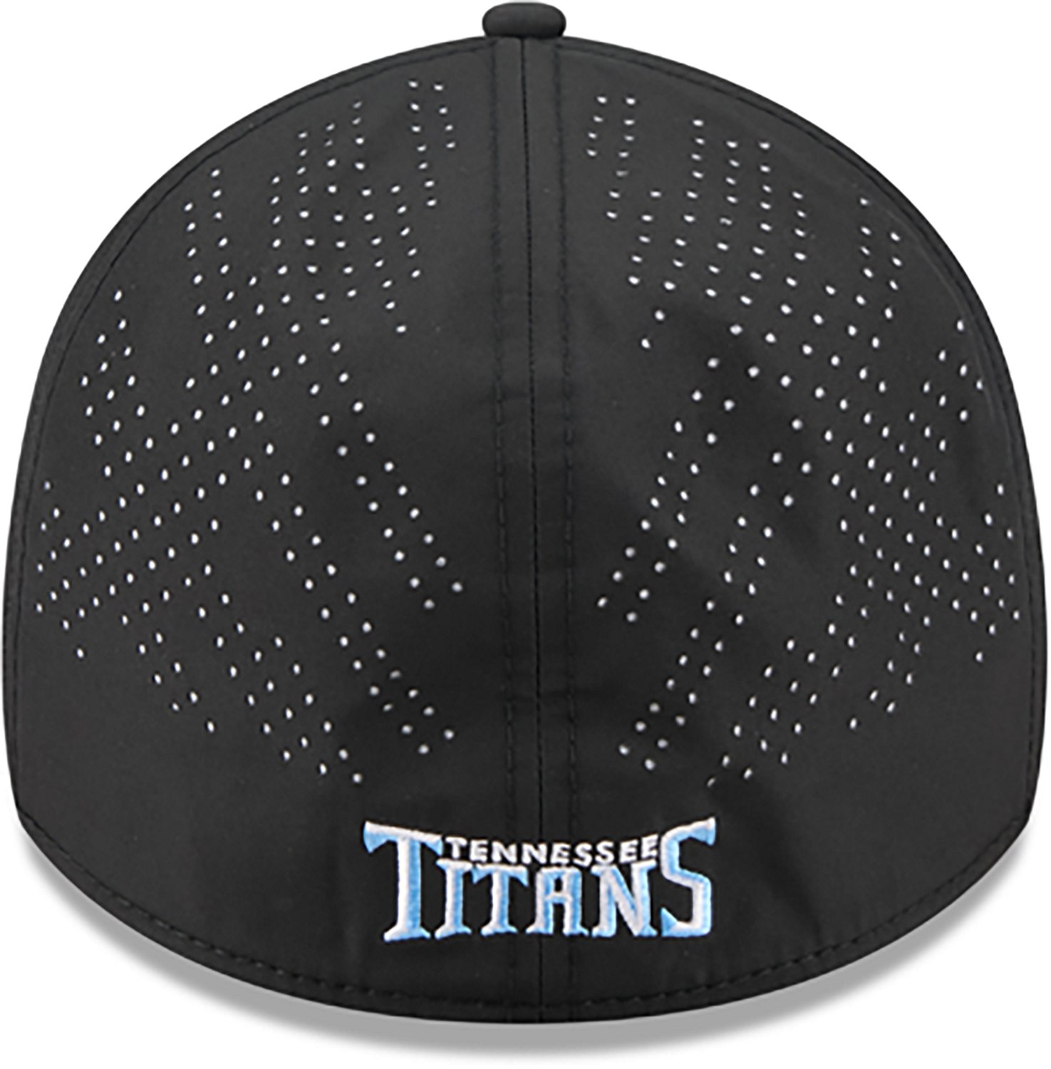 New Era Men's Titans Night Black 39THIRTY Cap - view number 6