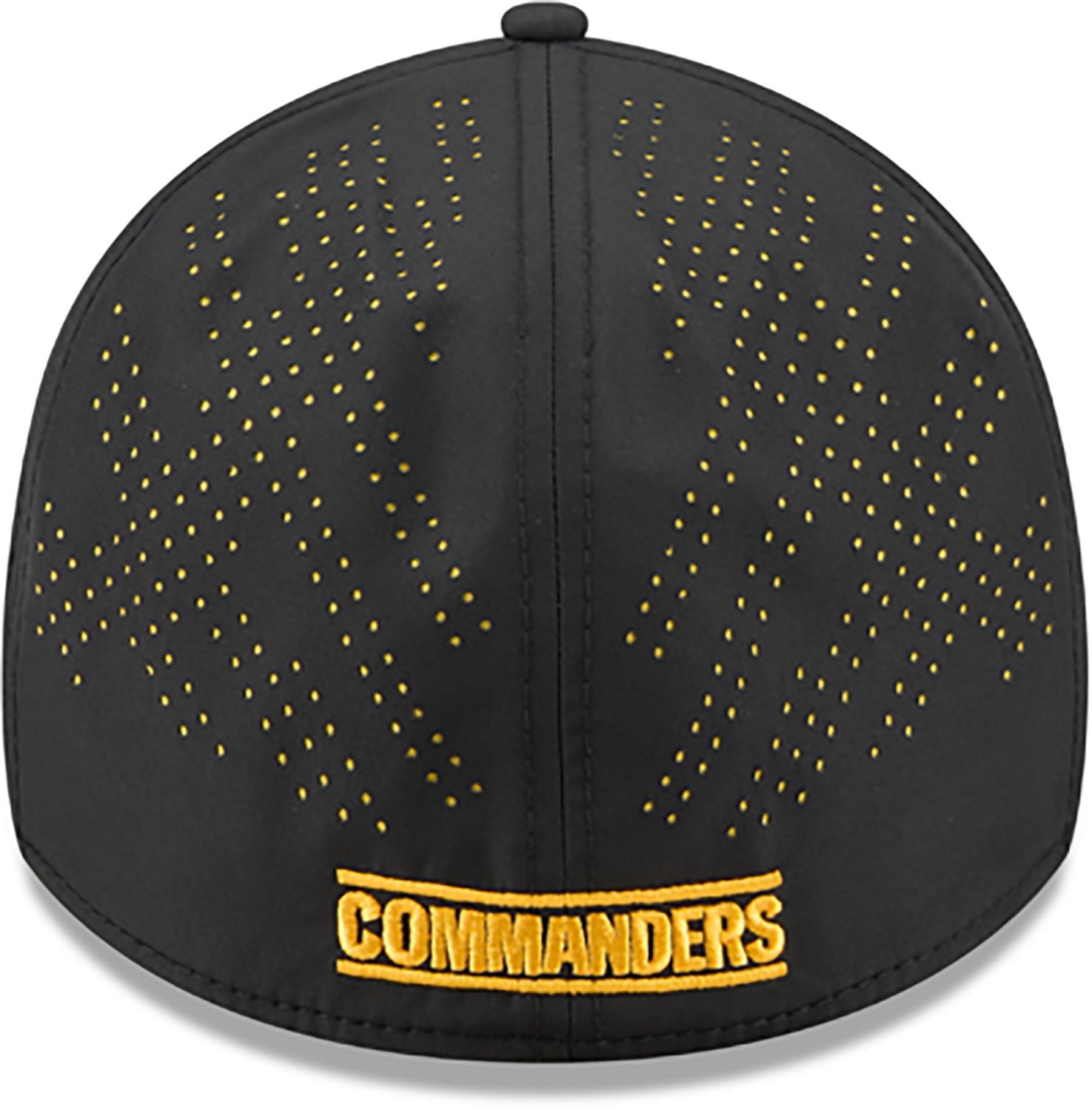 New Era Men's Commanders Night Black 39THIRTY Cap - view number 6